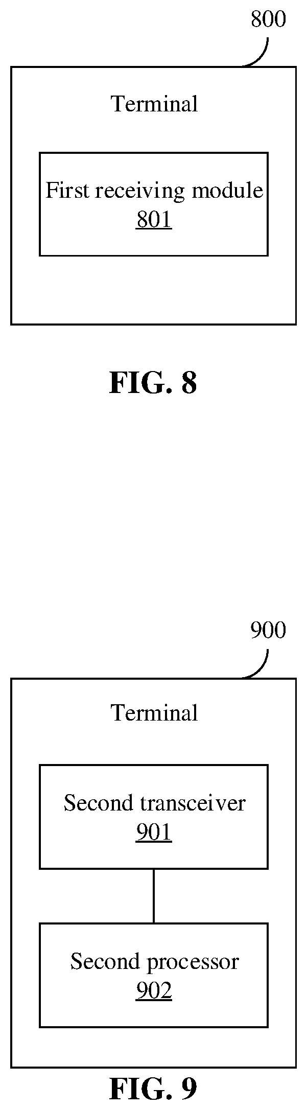 Patent US12316564 Figure 8 – Signal processing method and device