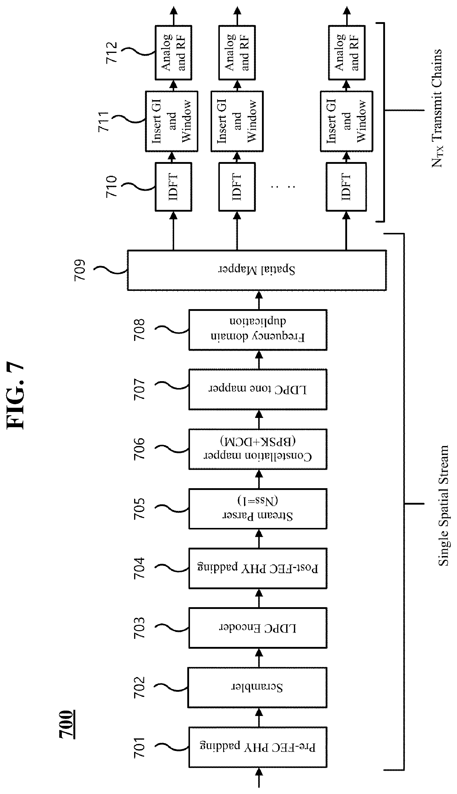 Patent US12316571 Figure 8 – Method and apparatus for supporting multiple user cascading sequence including A-PPDU in a wireless communication system