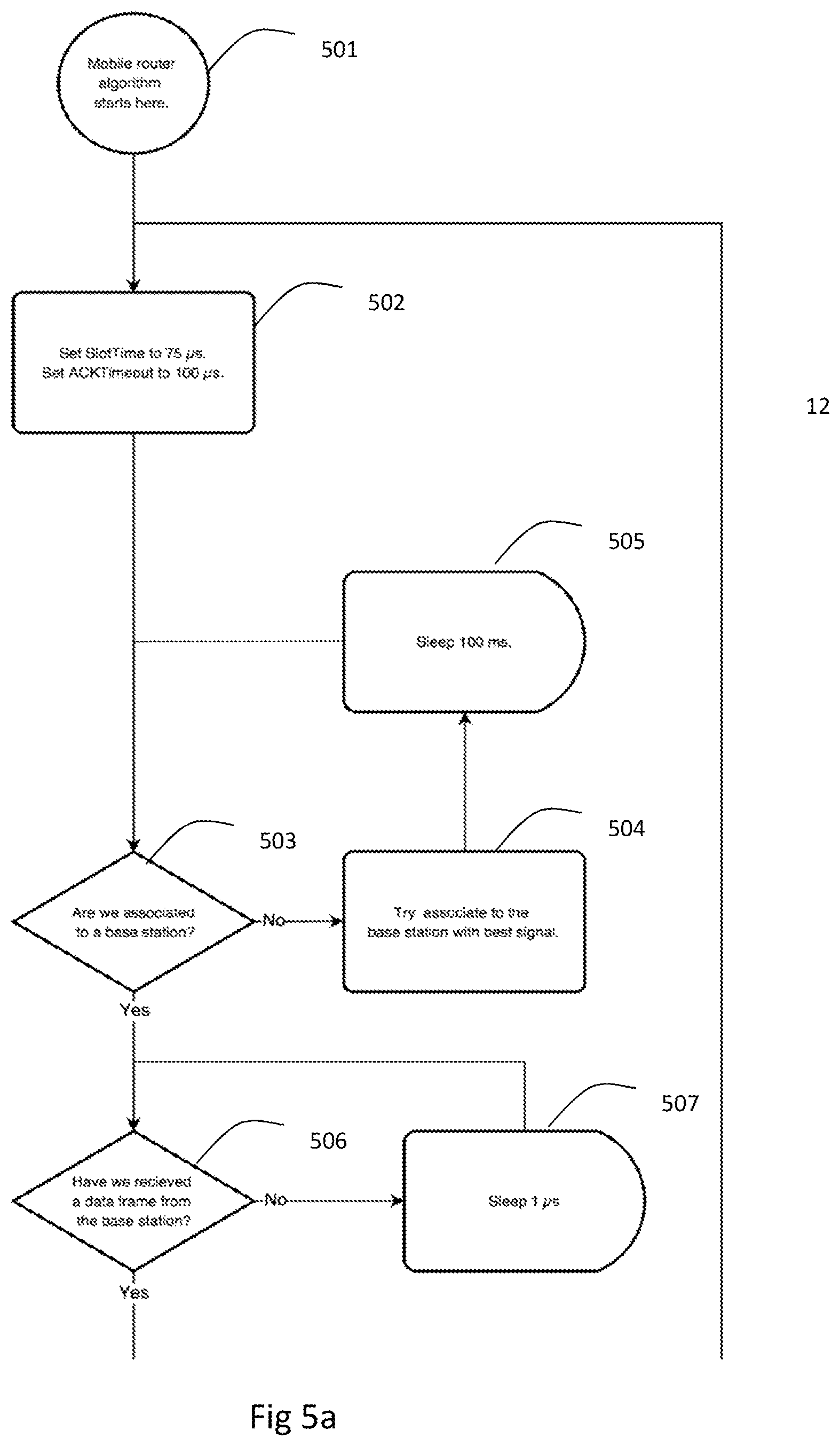 Patent US12316574 Figure 5 – Wireless communication system for an evacuated tube transportation system