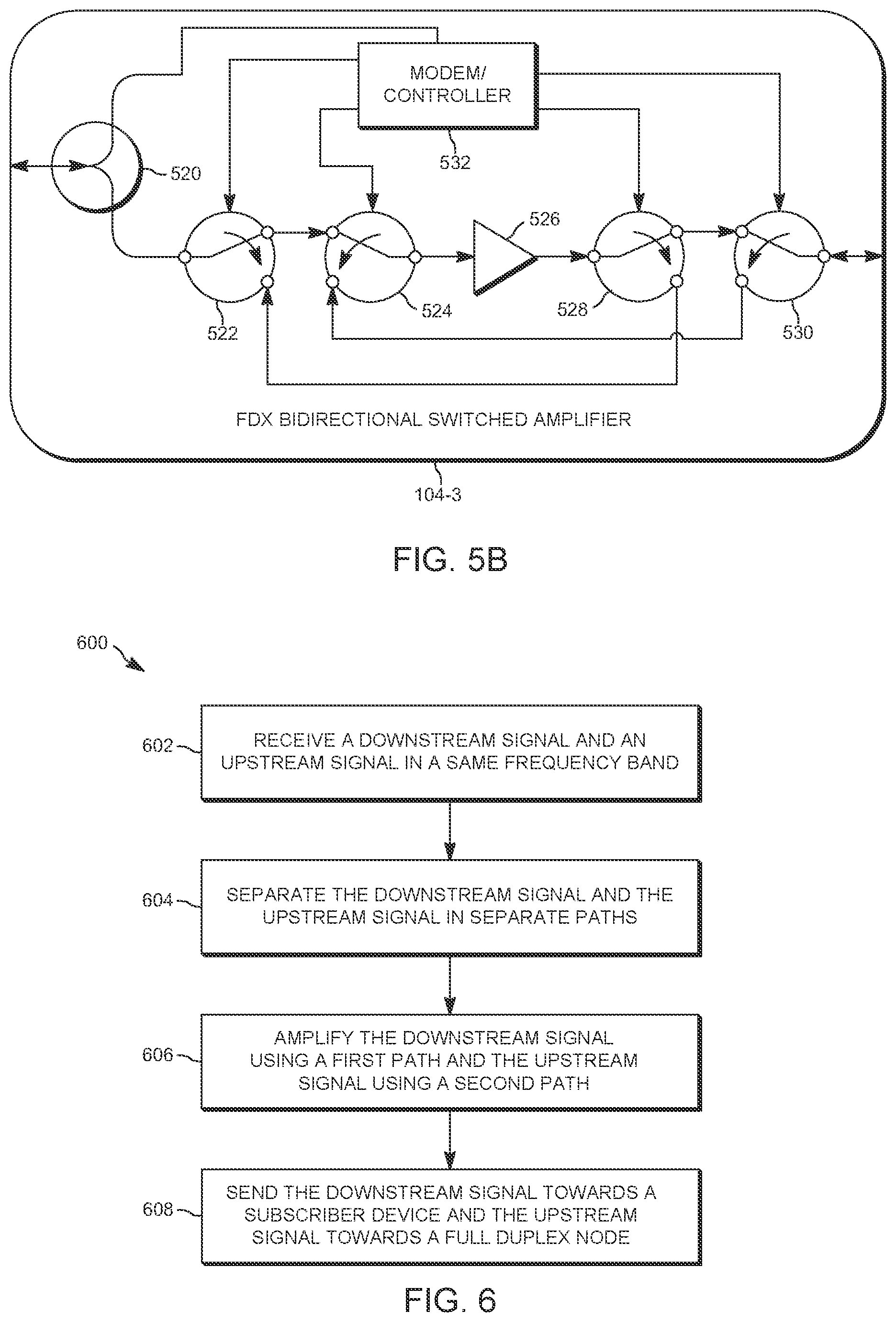 Patent US12316581 Figure 5 – Full duplex expander in a full duplex network
