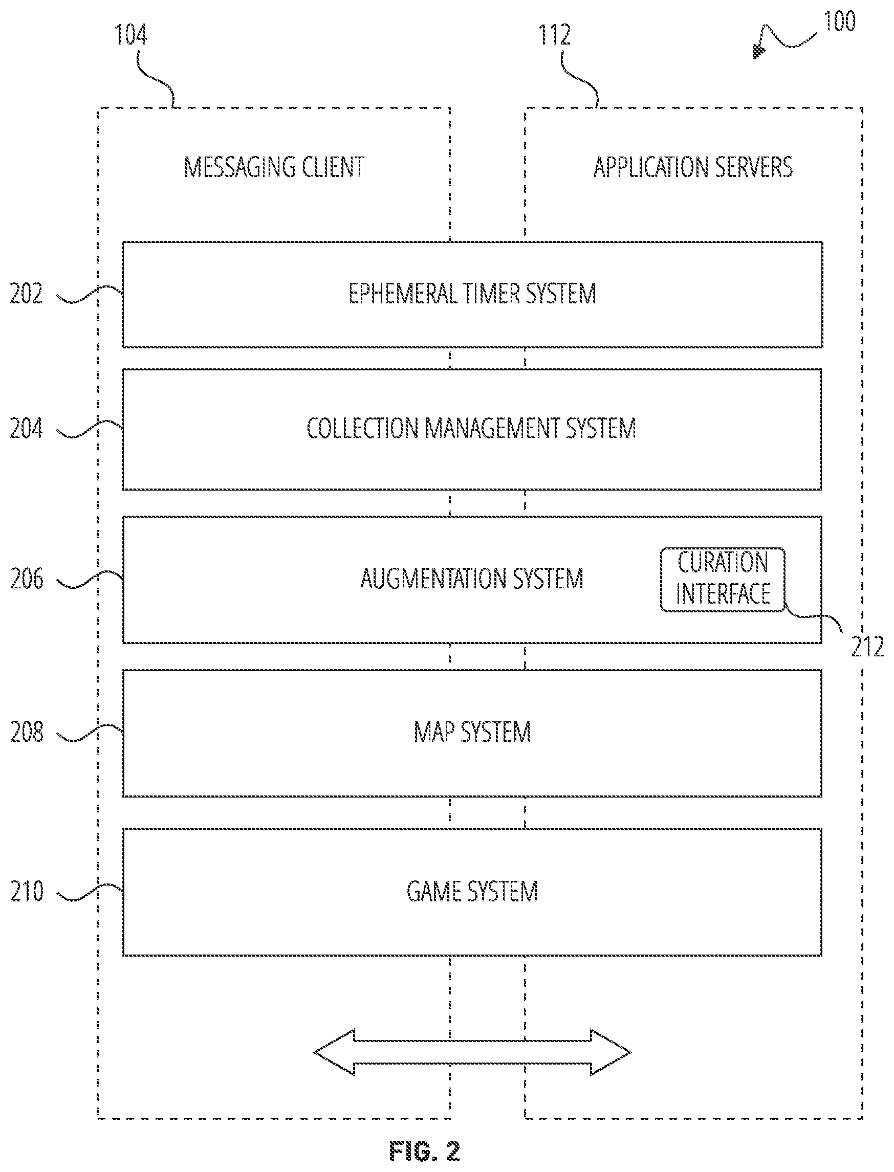 Patent US12316587 Figure 2 – Invitation media overlays for private collections of media content items