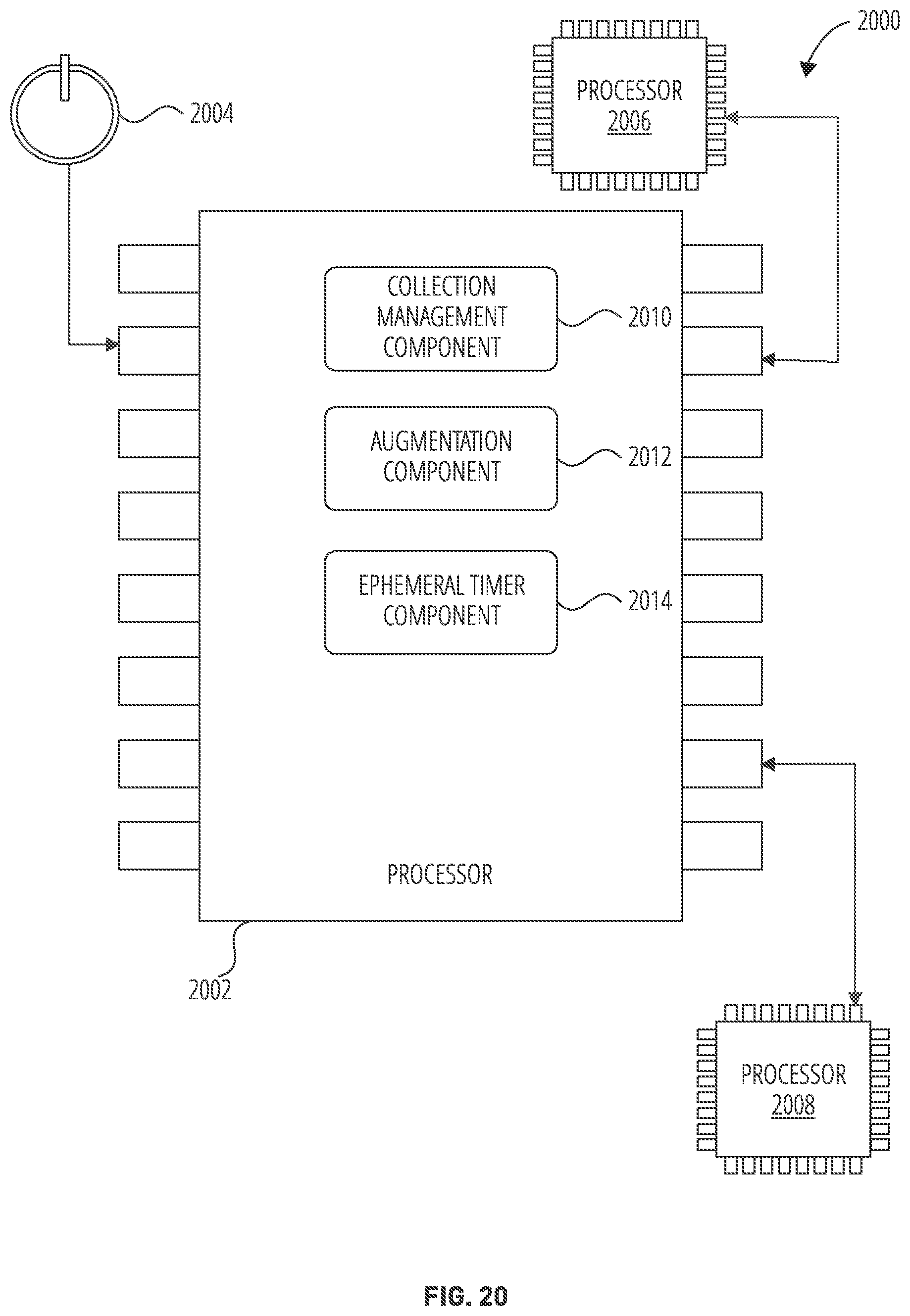 Patent US12316587 Figure 20 – Invitation media overlays for private collections of media content items