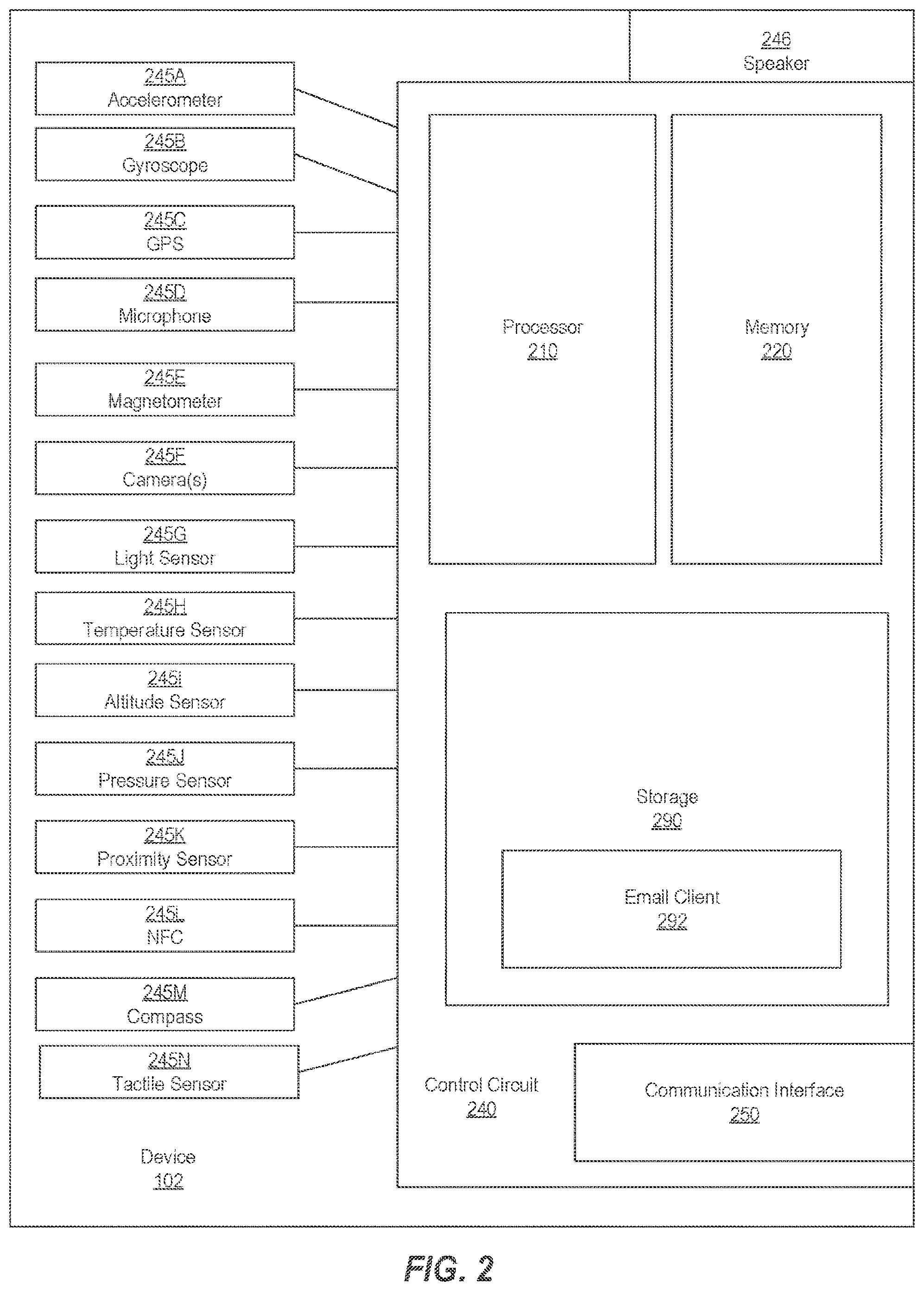 Patent US12316594 Figure 2 – Generating interactive emails and tracking user interactions