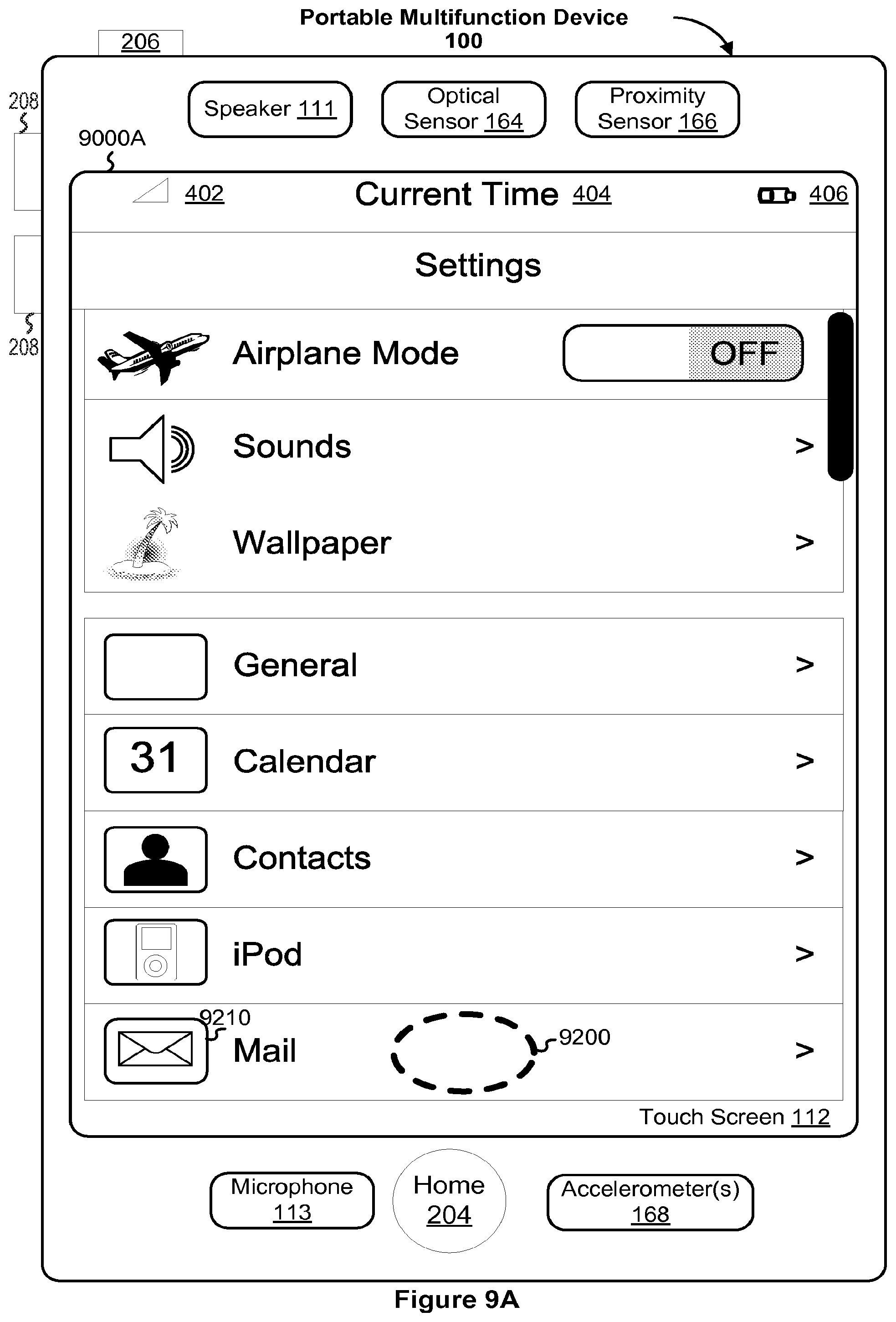 Patent US12316596 Figure 19 – Portable multifunction device, method, and graphical user interface for an email client