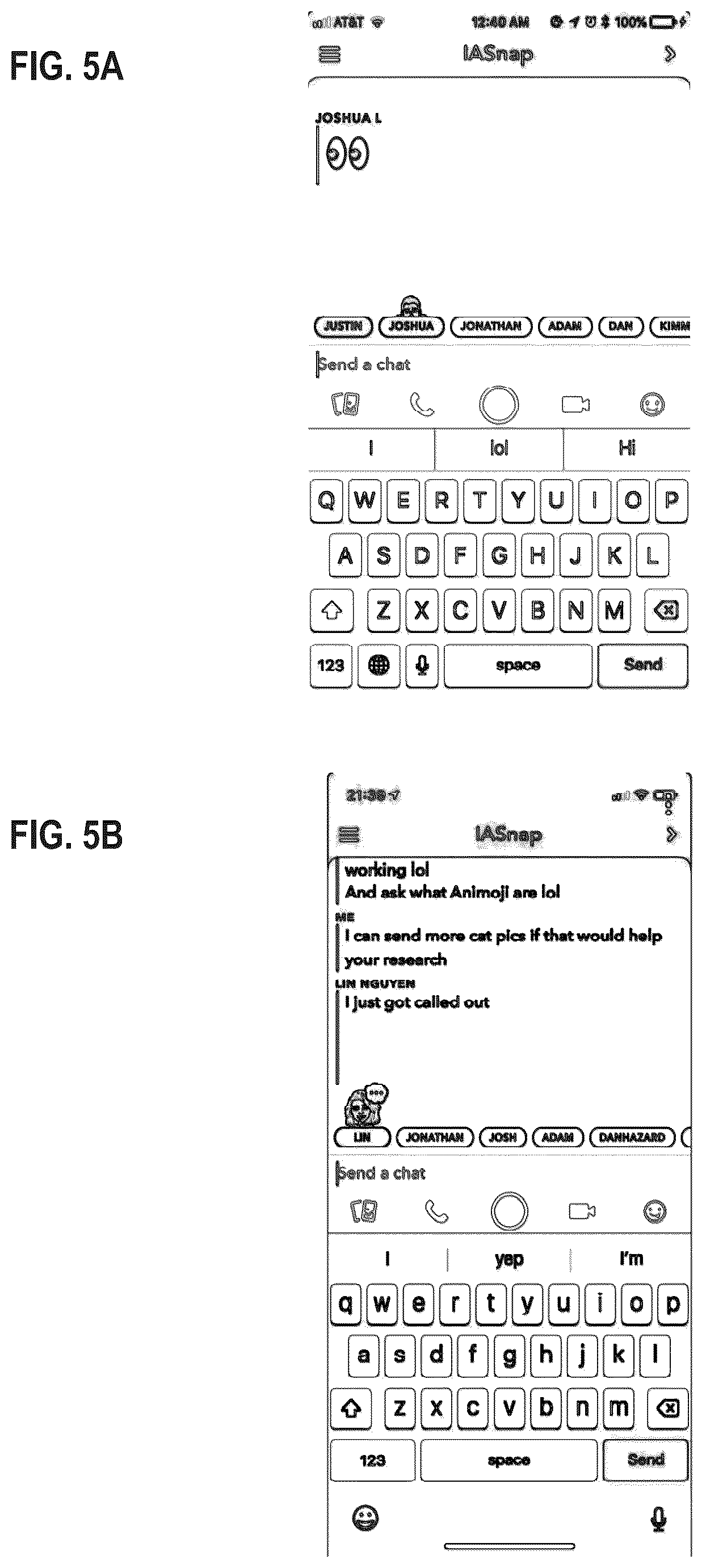 Patent US12316597 Figure 5 – System and method of generating private notifications between users in a communication session