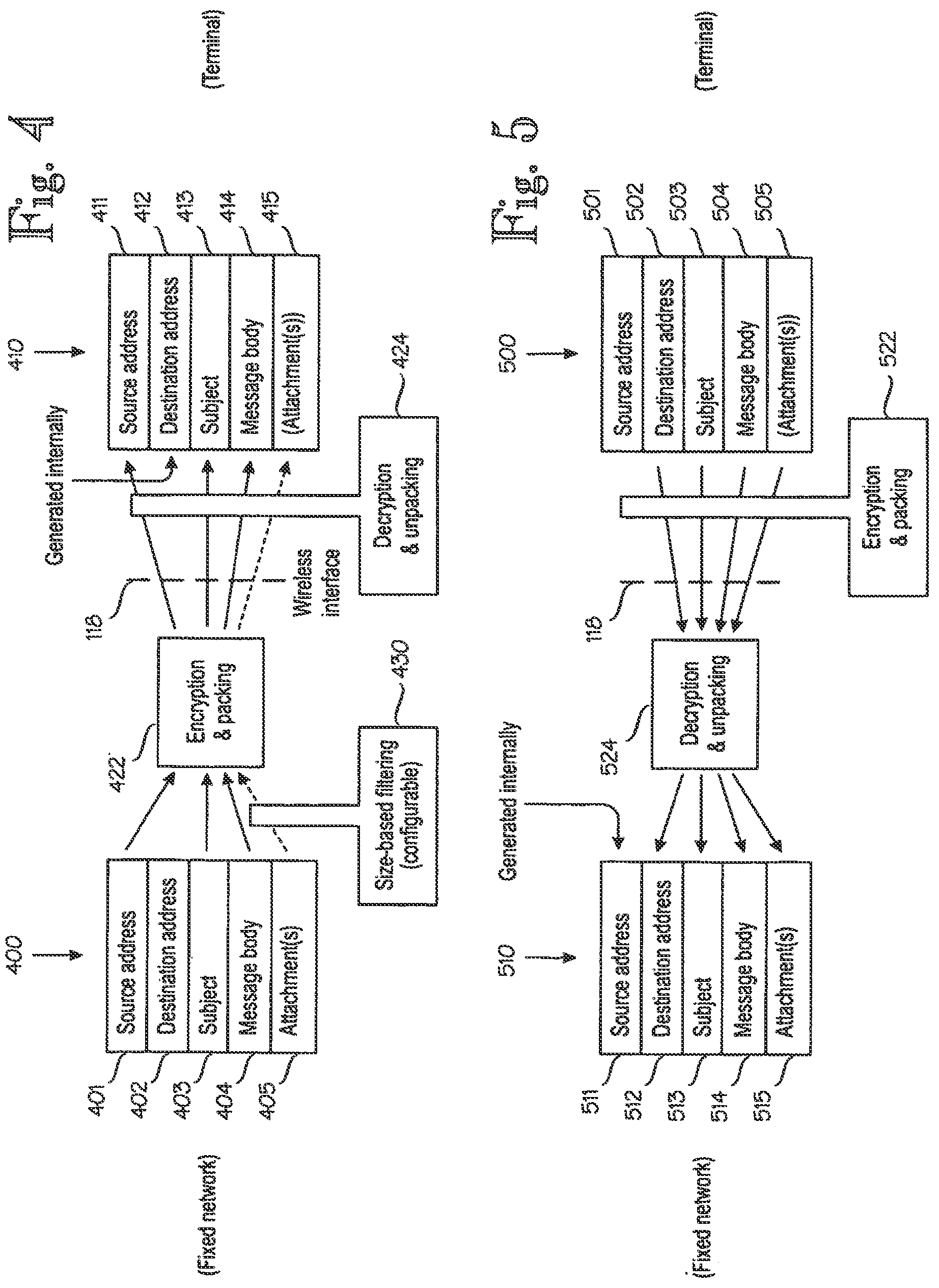 Patent US12316598 Figure 3 – Messaging centre for forwarding e-mail
