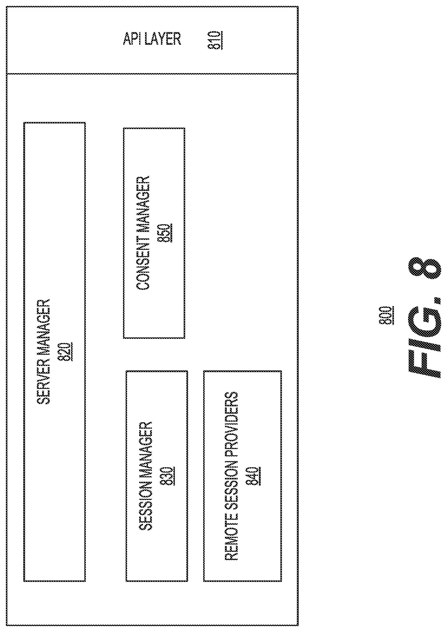 Patent US12316603 Figure 8 – Remote command access in a hybrid cloud to on-premises devices