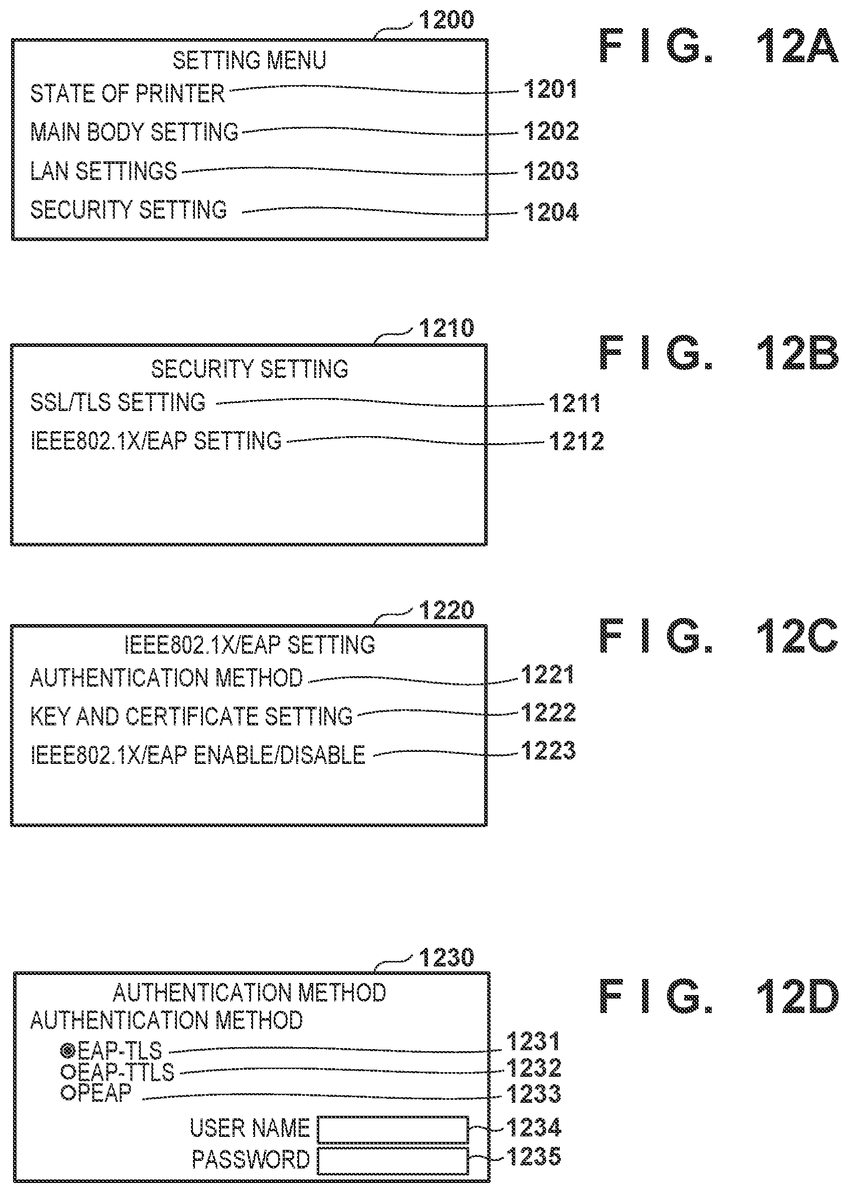 Patent US12316628 Figure 12 – Communication apparatus, control method, and non-transitory computer-readable storage medium storing program