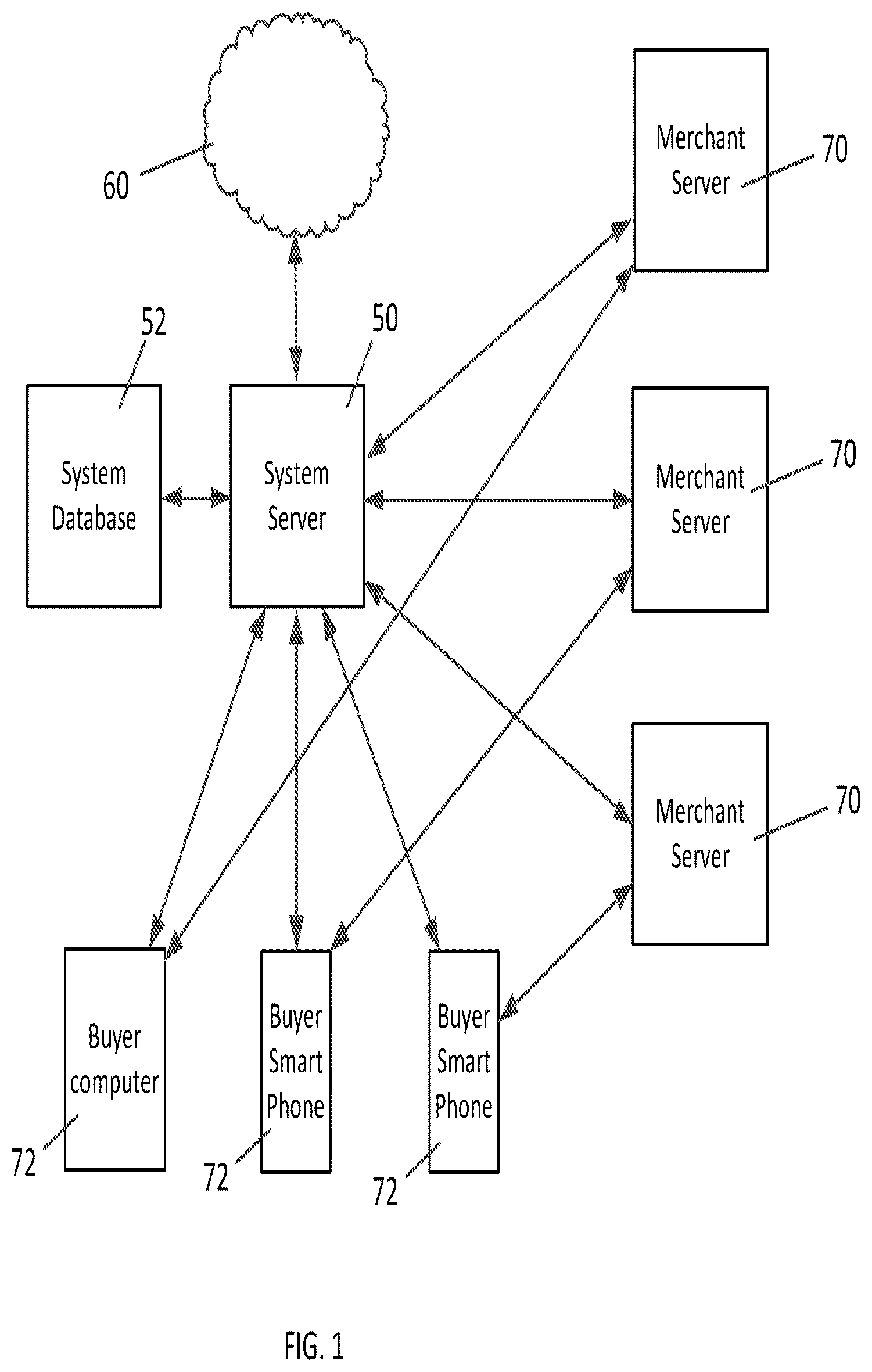 Patent US12316629 Figure 1 – System and method for passwordless logins