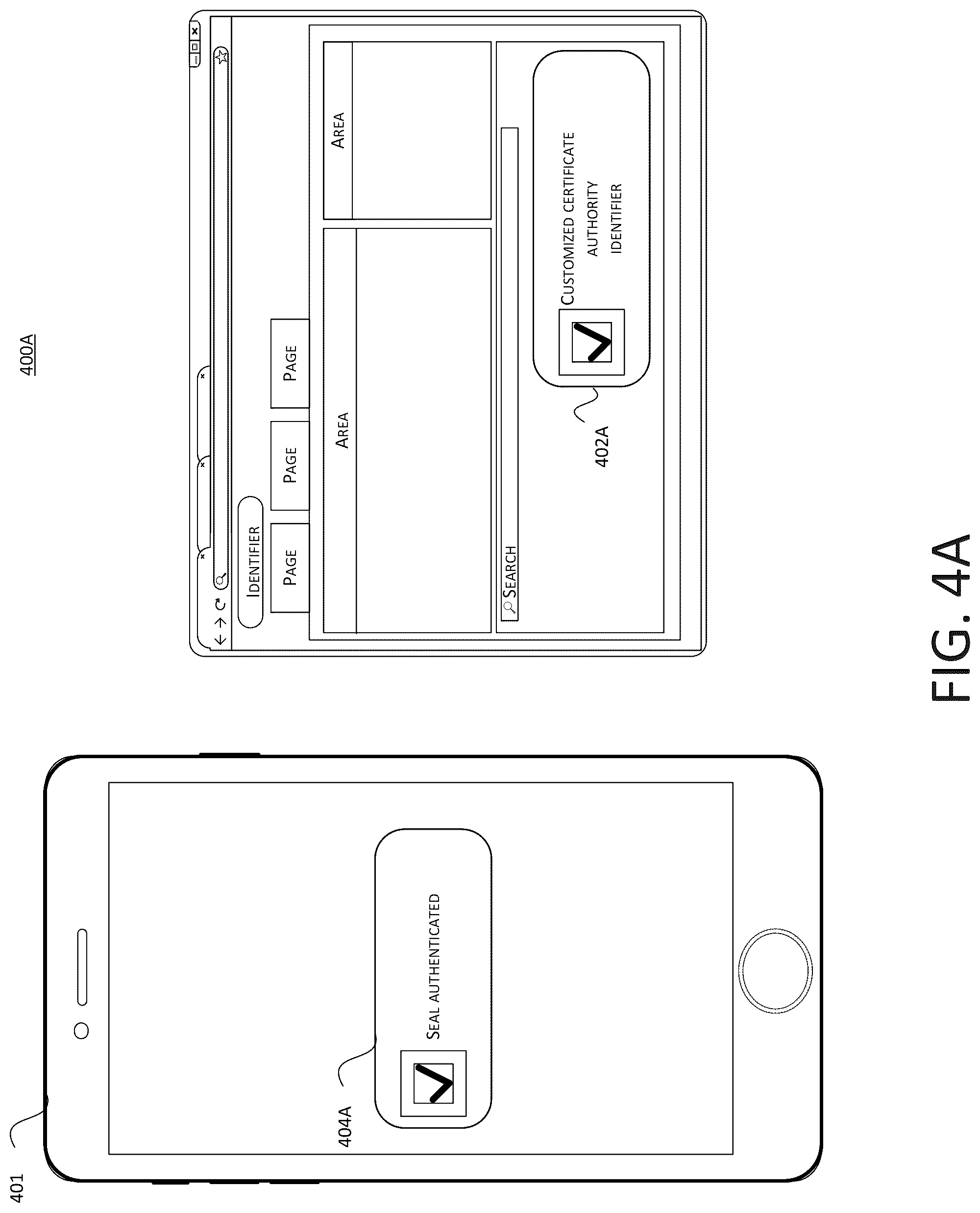 Patent US12316631 Figure 5 – Authentication of security seals using dynamic authentication information