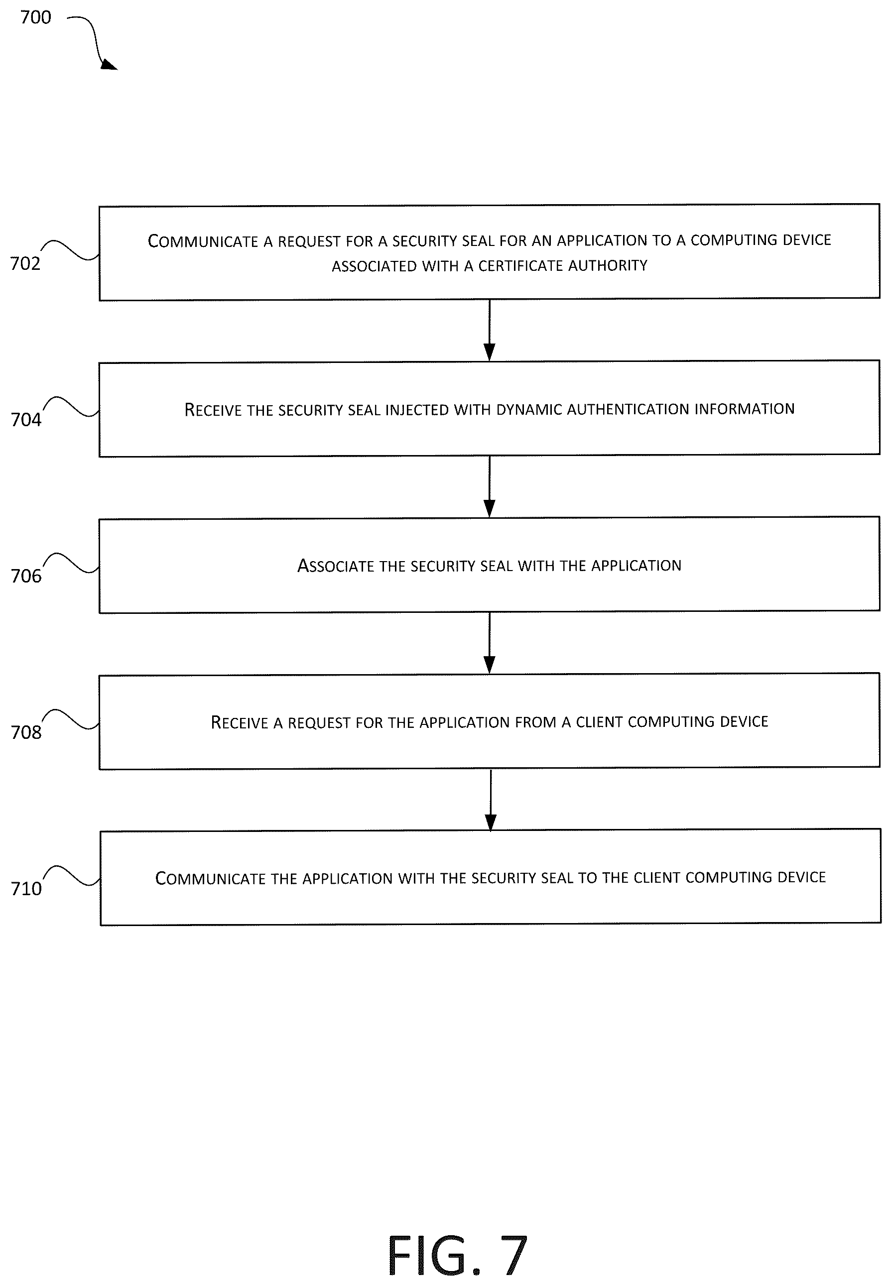 Patent US12316631 Figure 10 – Authentication of security seals using dynamic authentication information