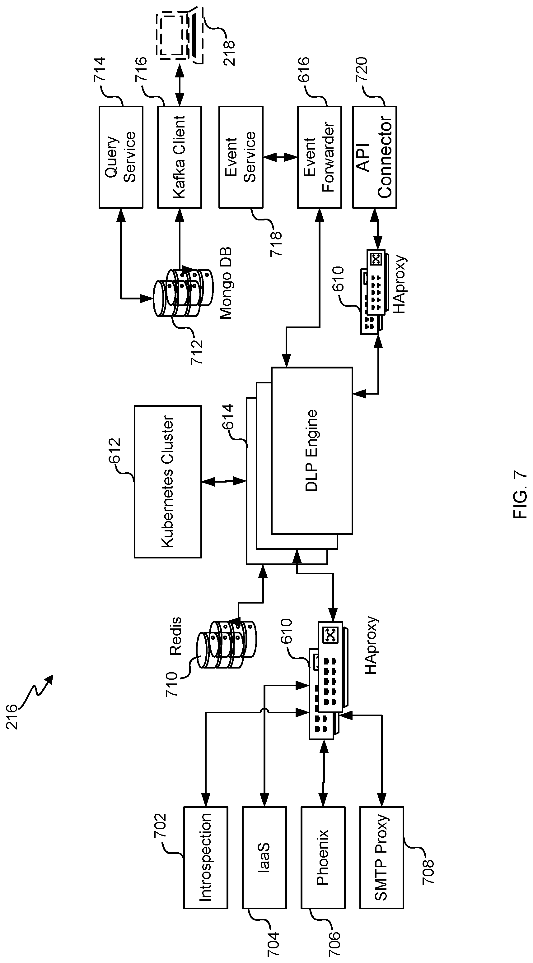 Patent US12316647 Figure 8 – Video data loss prevention (vDLP)