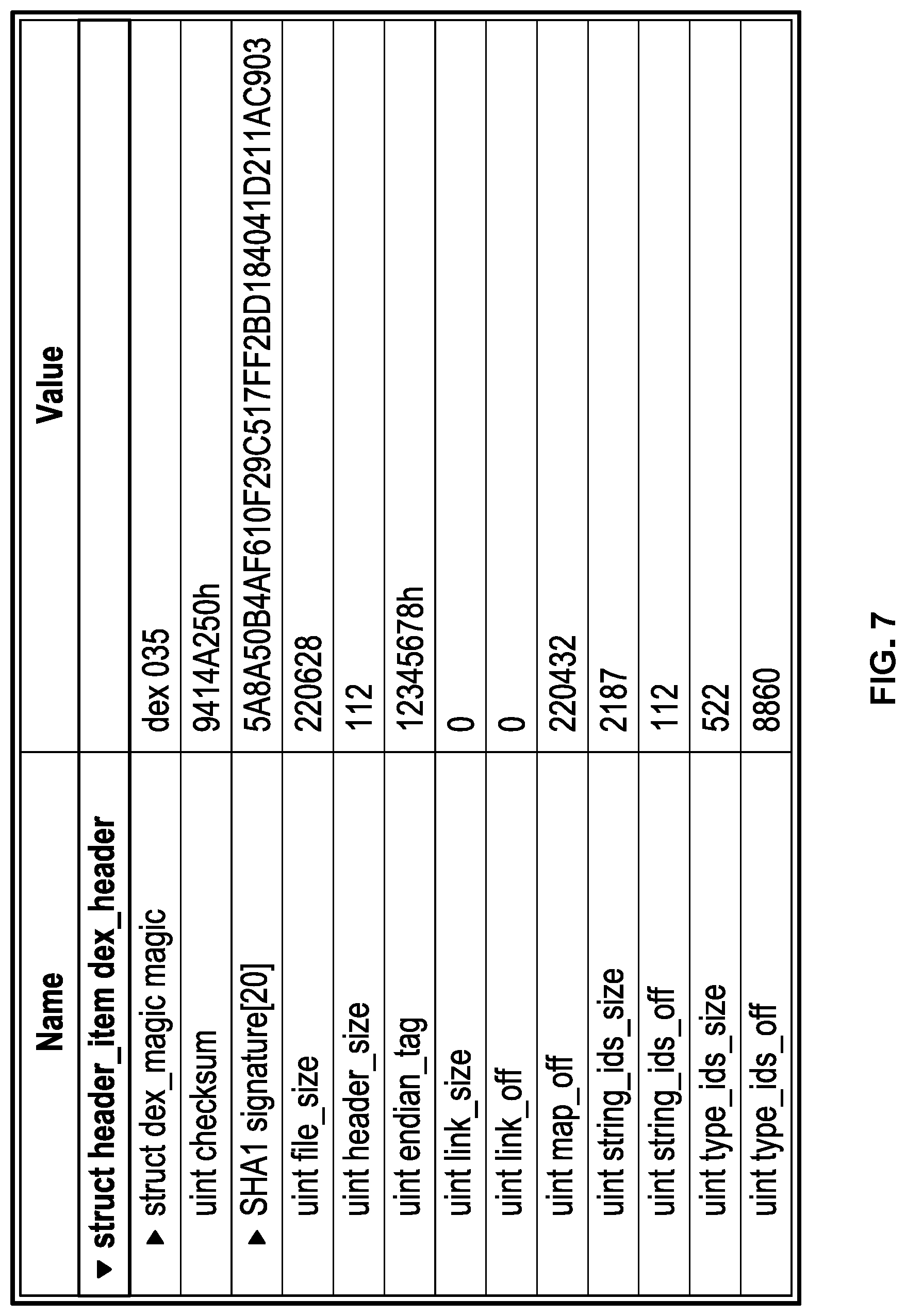 Patent US12316656 Figure 7 – Detecting repackaged applications based on file format fingerprints