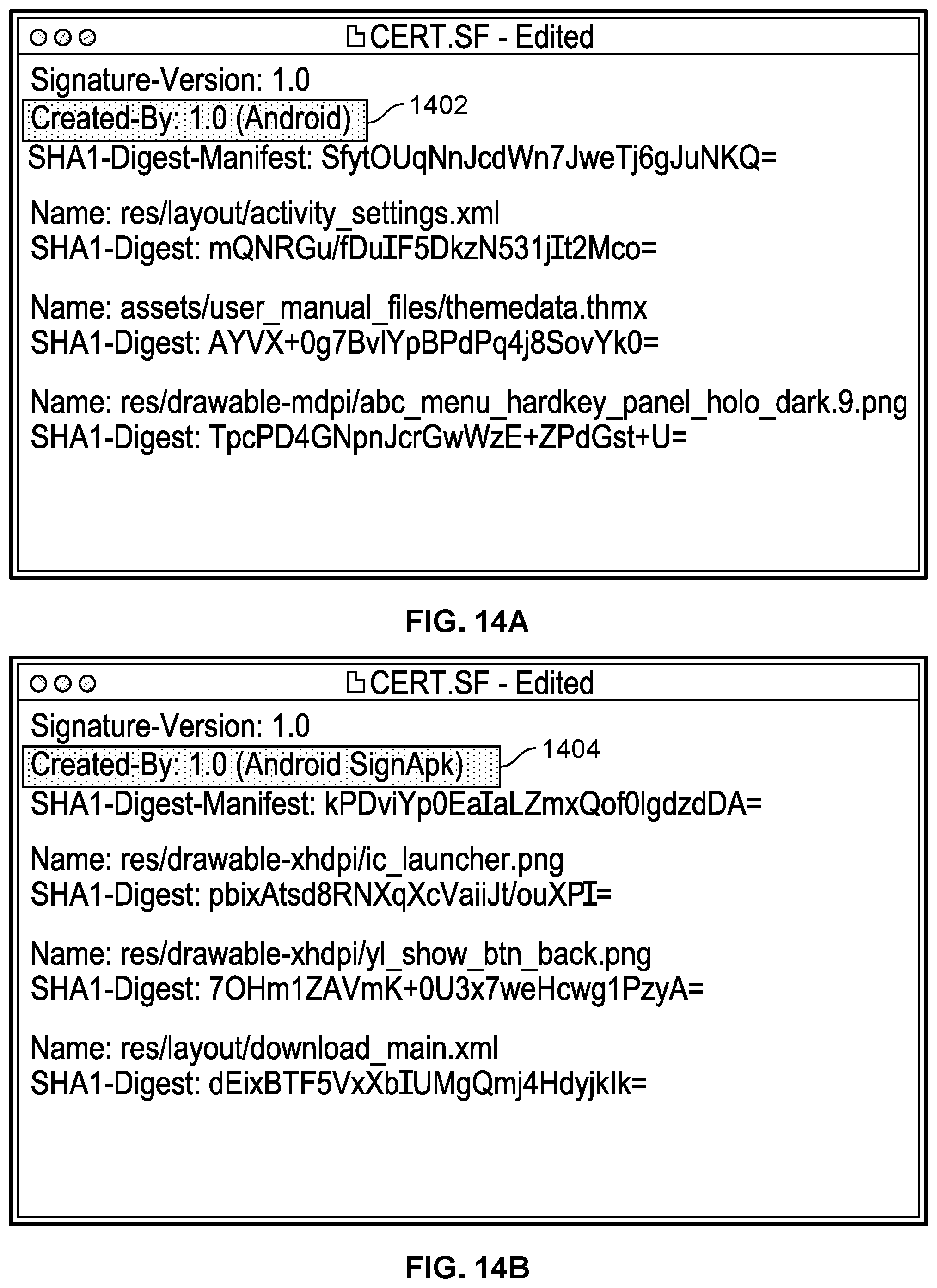 Patent US12316656 Figure 14 – Detecting repackaged applications based on file format fingerprints