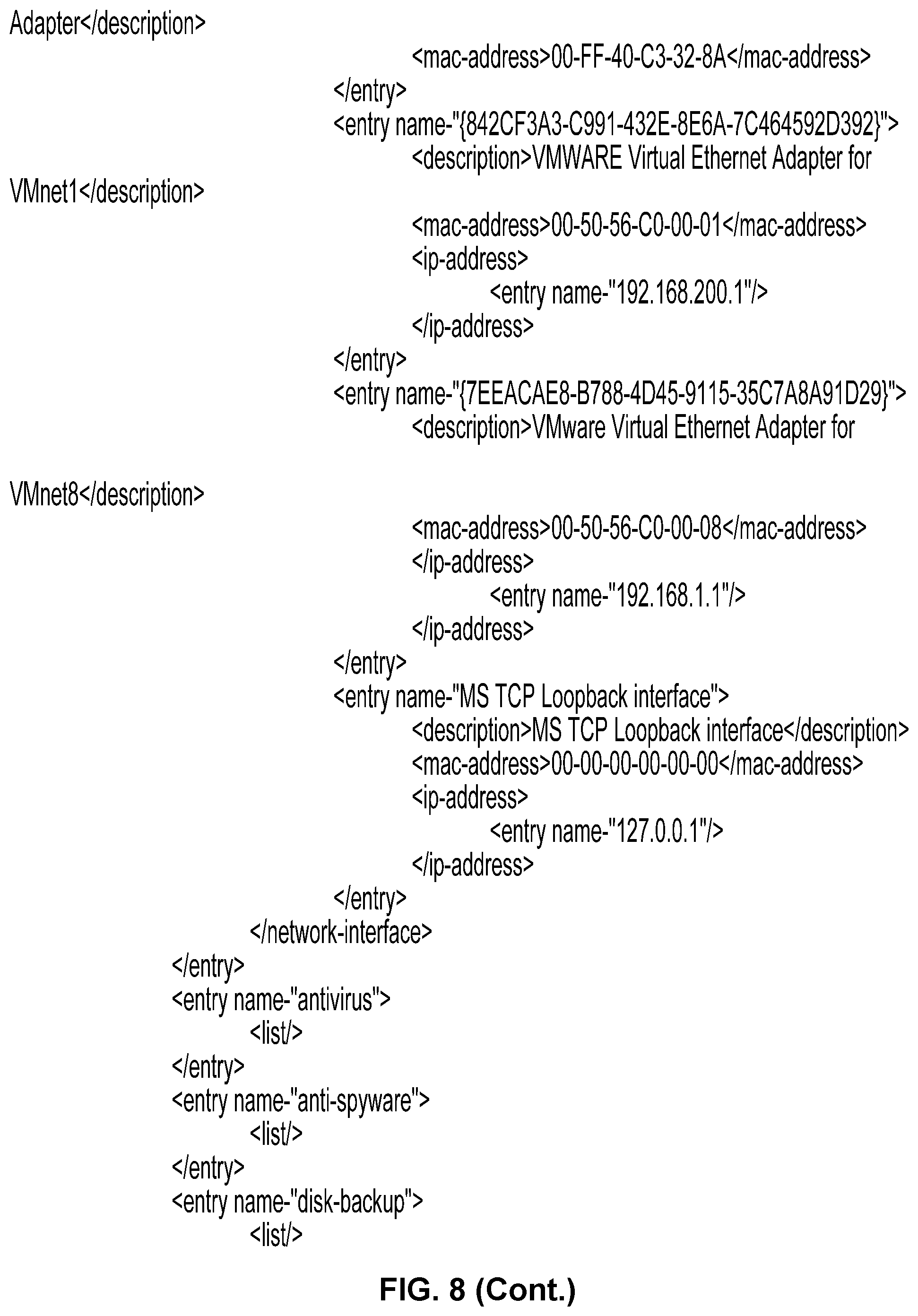 Patent US12316679 Figure 9 – Policy enforcement using host profile