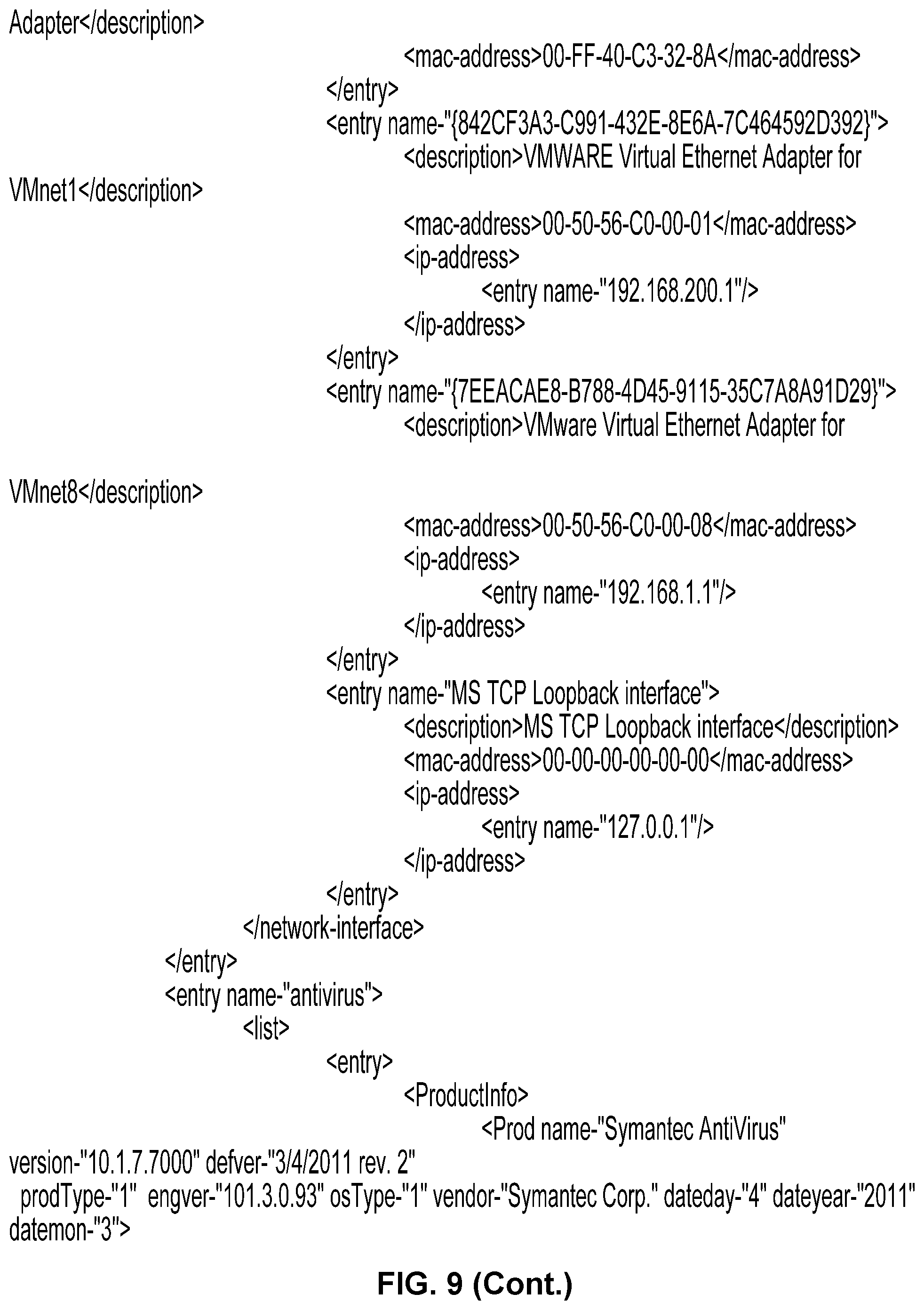 Patent US12316679 Figure 12 – Policy enforcement using host profile