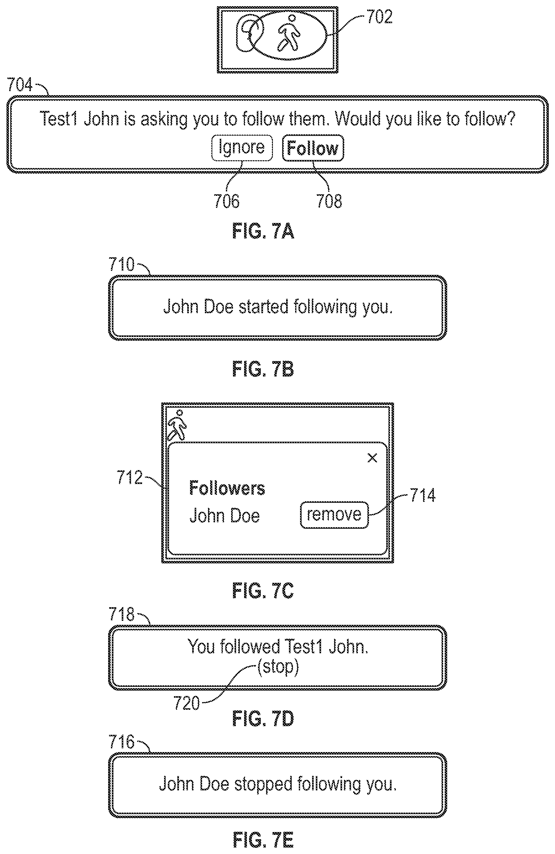 Patent US12316689 Figure 7 – Automatically navigating between rooms within a virtual conferencing system