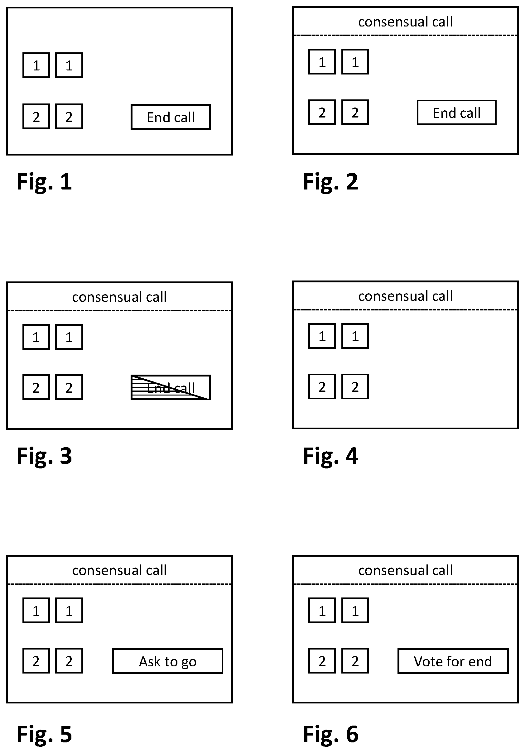Patent US12316690 Figure 1 – Method and system for mutual consensus of meeting participants in established real-time sessions