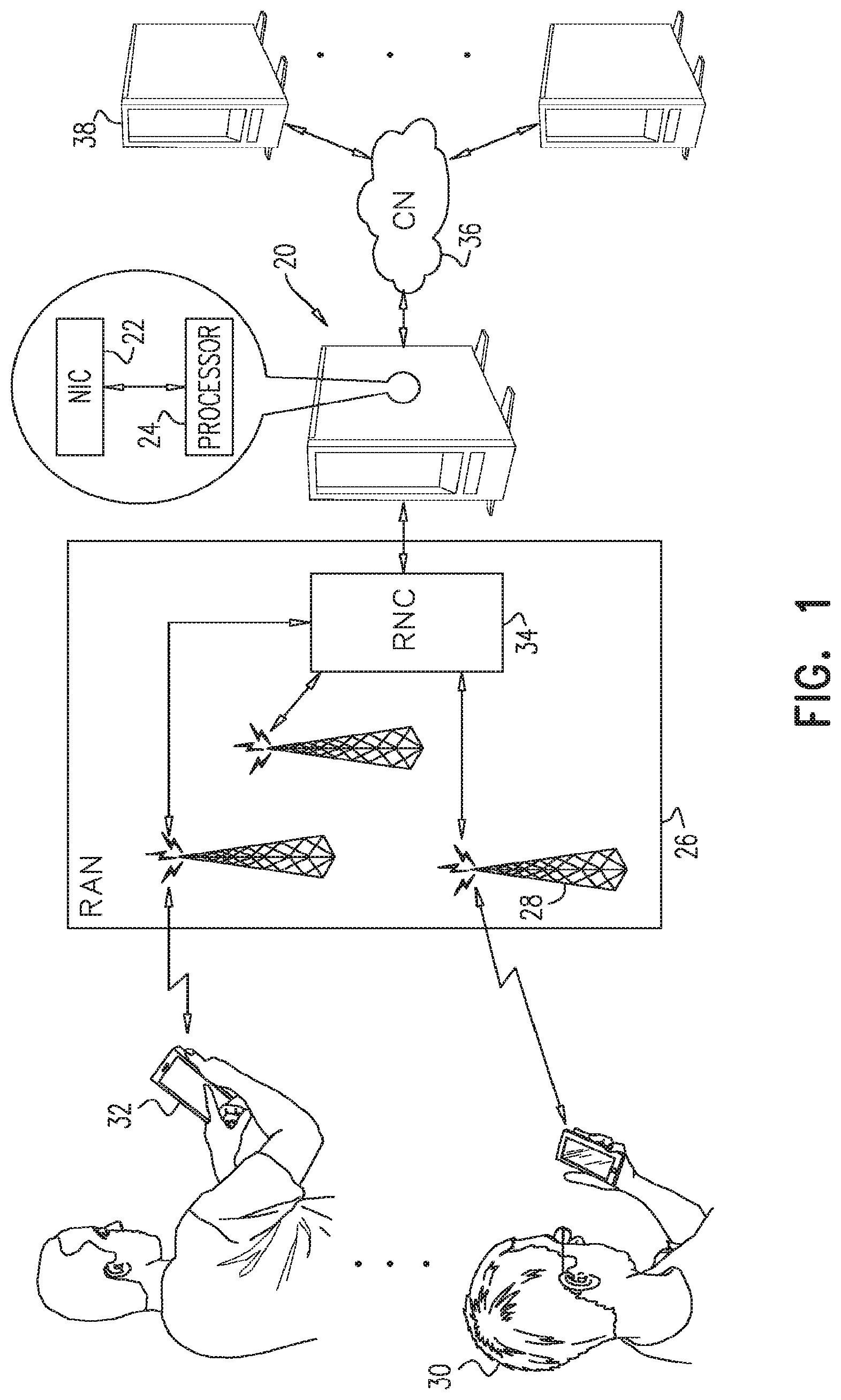 Patent US12316694 Figure 1 – Maximum sustainable encoding bit rates for video downloads
