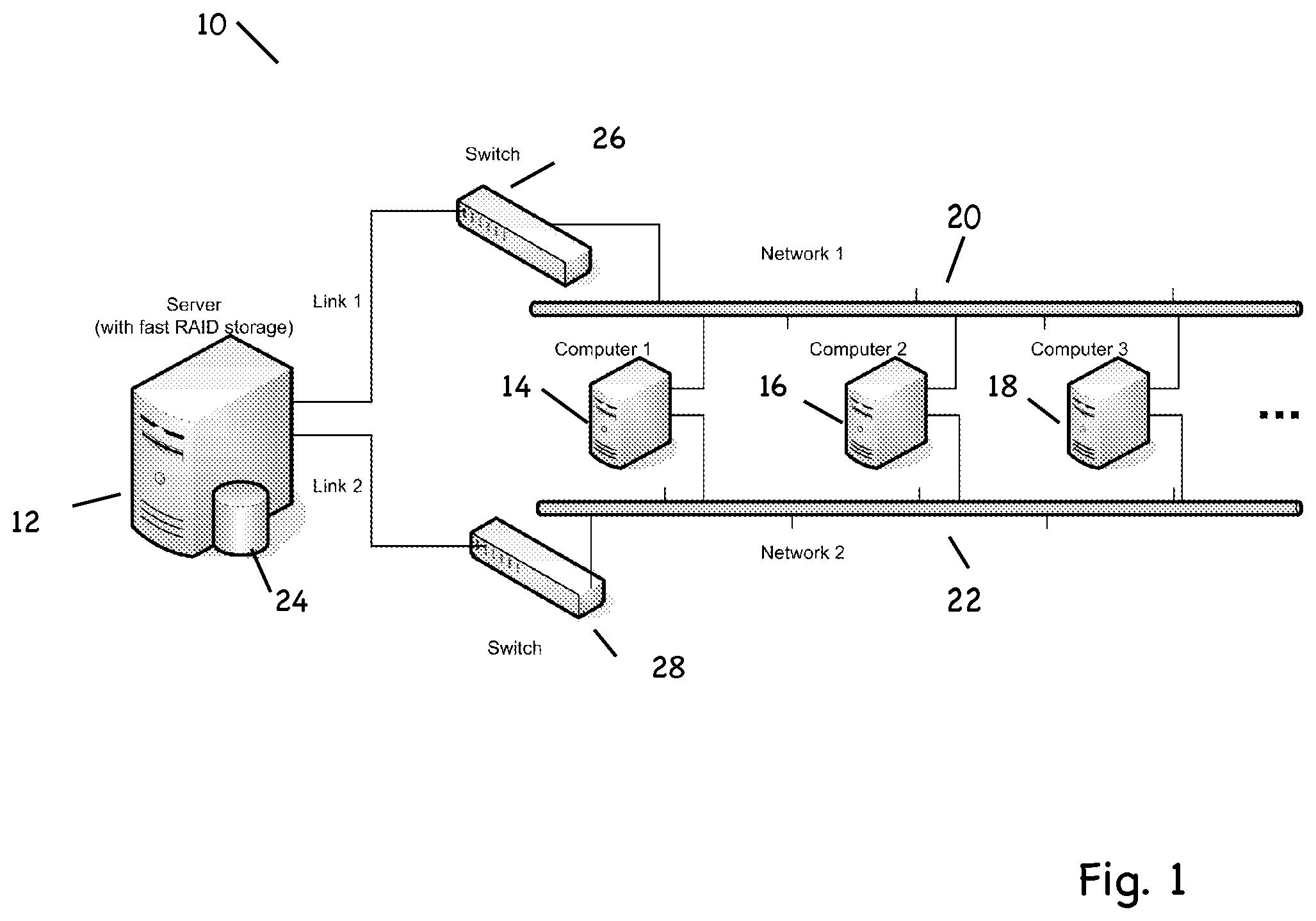 Patent US12316699 — Fast file server methods and systems — Figure 1