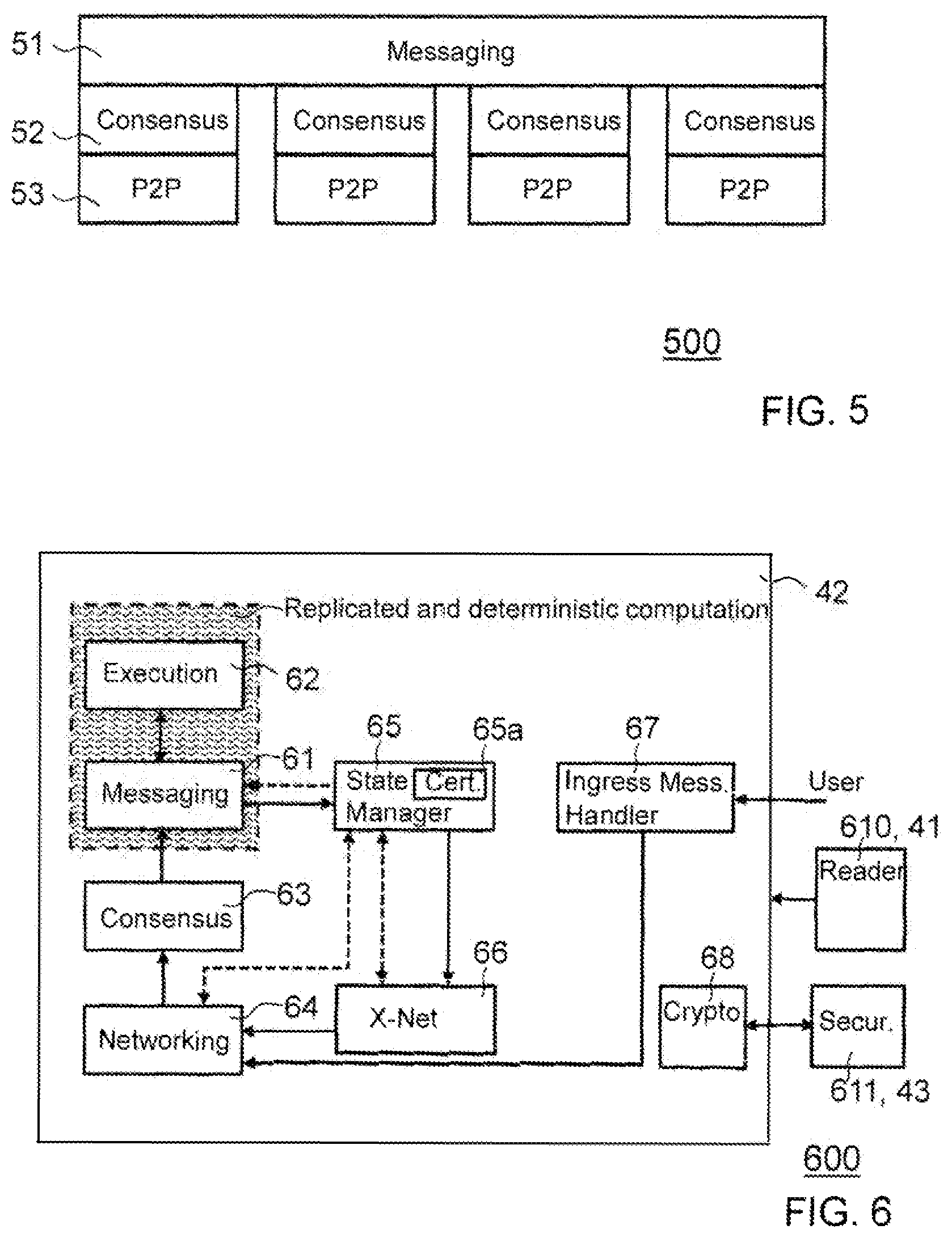 Patent US12316703 Figure 3 – Messaging in distributed networks
