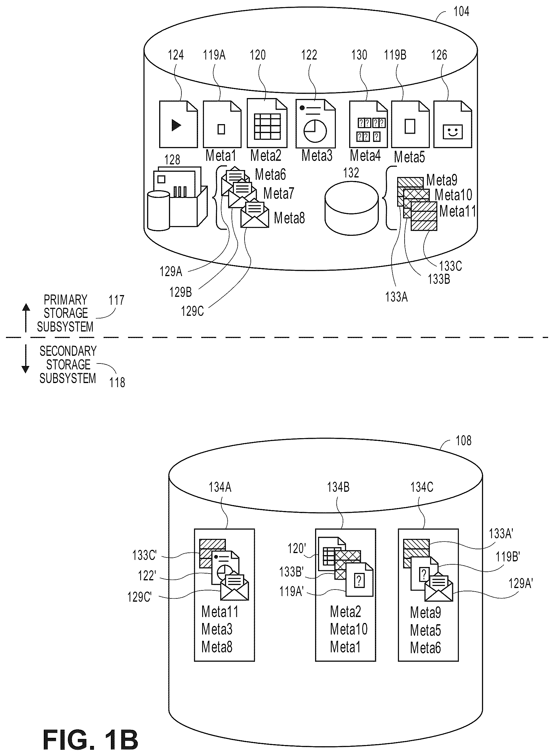 Patent US12316718 Figure 2 – Data storage system with rapid restore capability