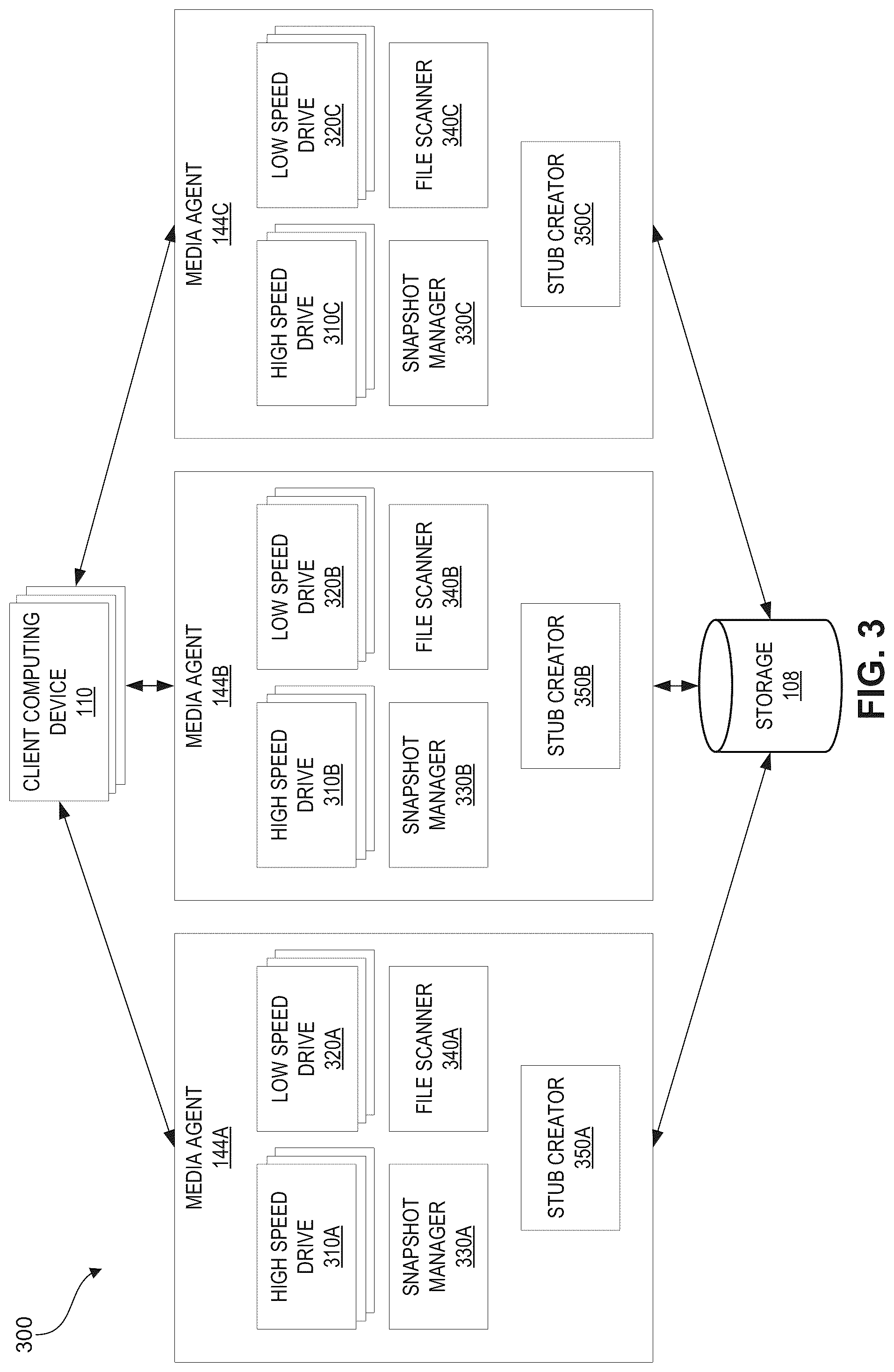 Patent US12316718 Figure 11 – Data storage system with rapid restore capability