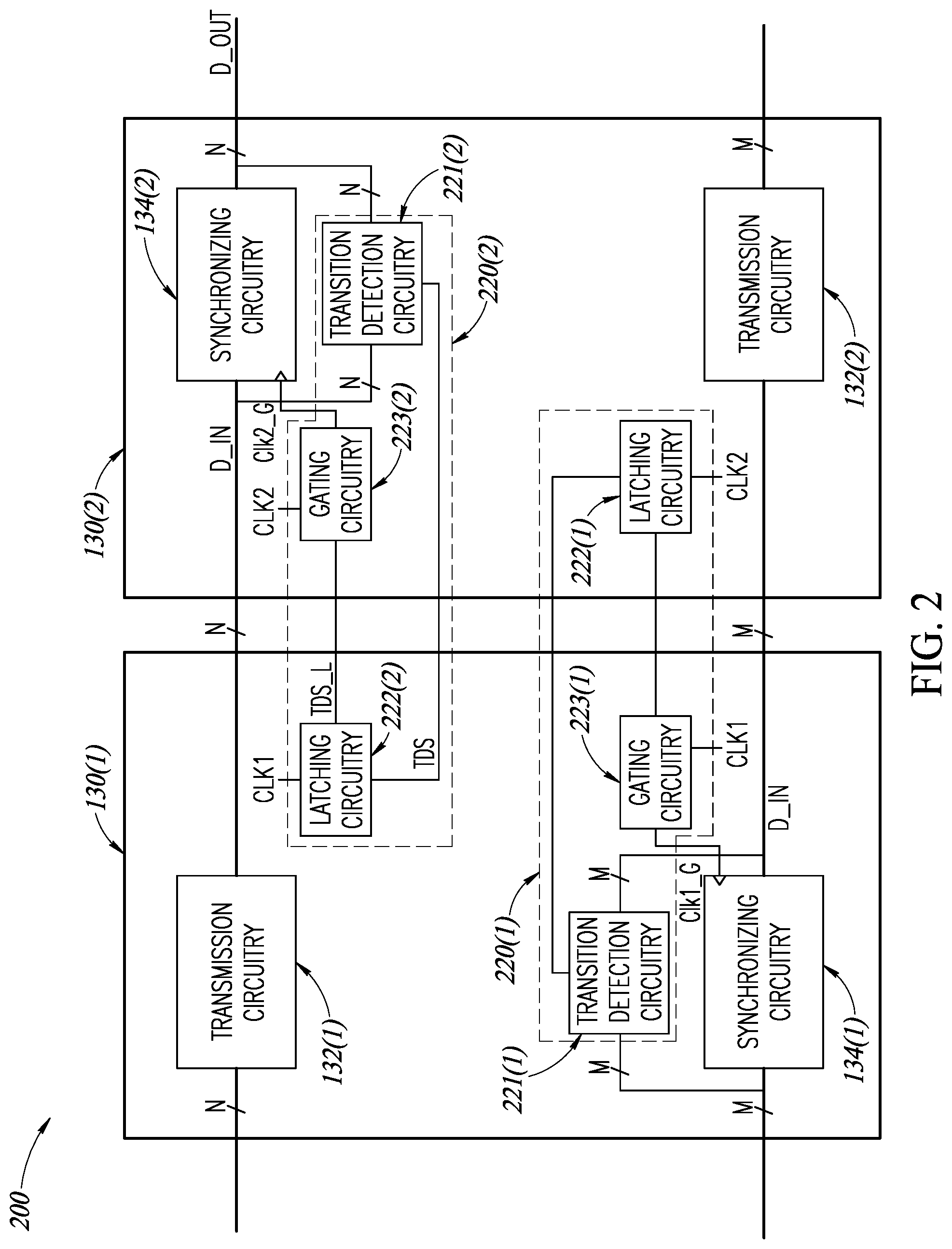 Patent US12316731 Figure 2 – Device with low-power synchronizing circuitry and related method