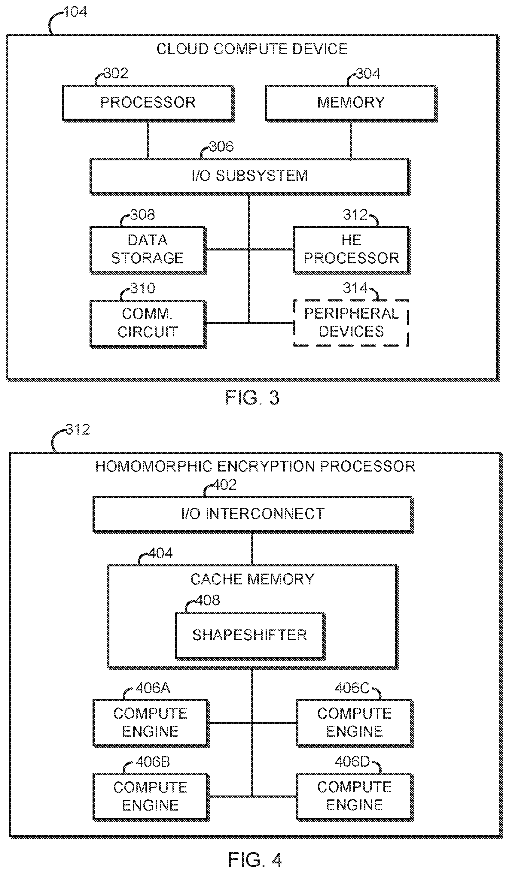 Patent US12316735 Figure 2 – Technologies for memory and I/O efficient operations on homomorphically encrypted data