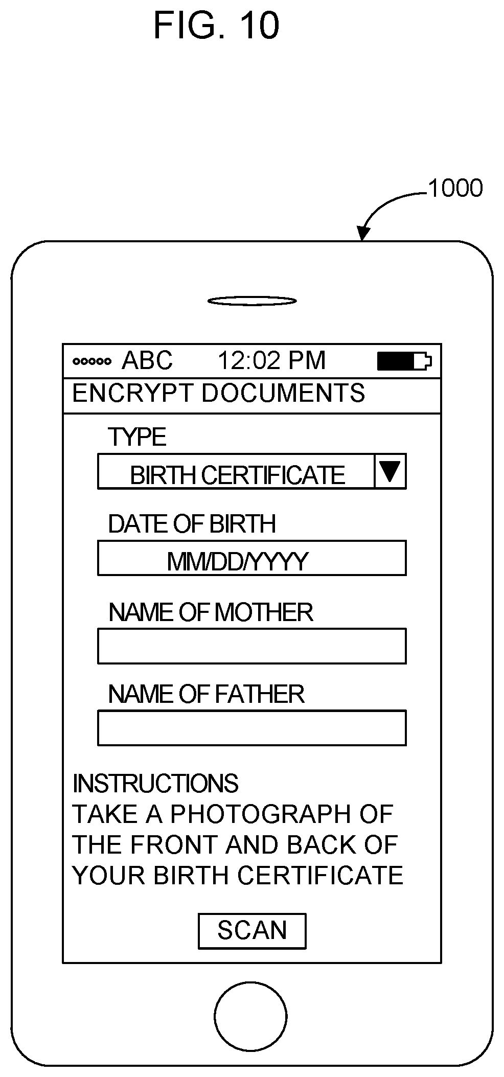 Patent US12316749 Figure 11 – Computer method and graphical user interface for identity management
