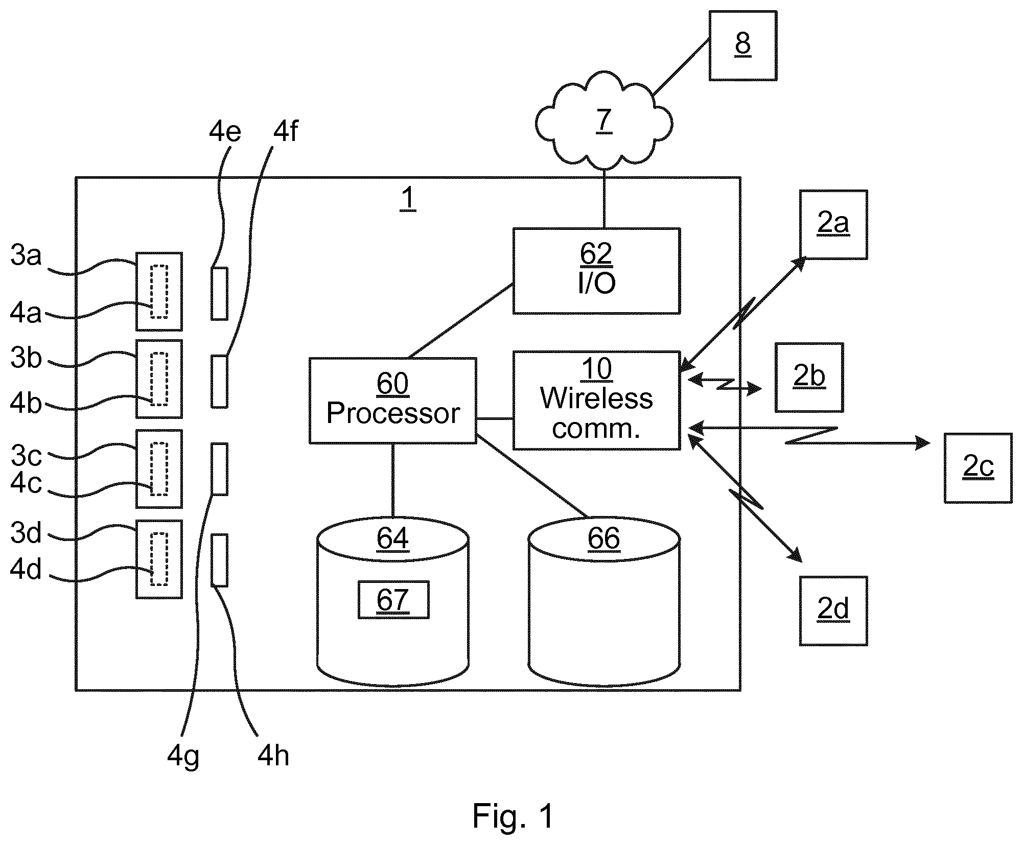Patent US12316760 Figure 1 – Providing connectivity for a plurality of IoT devices