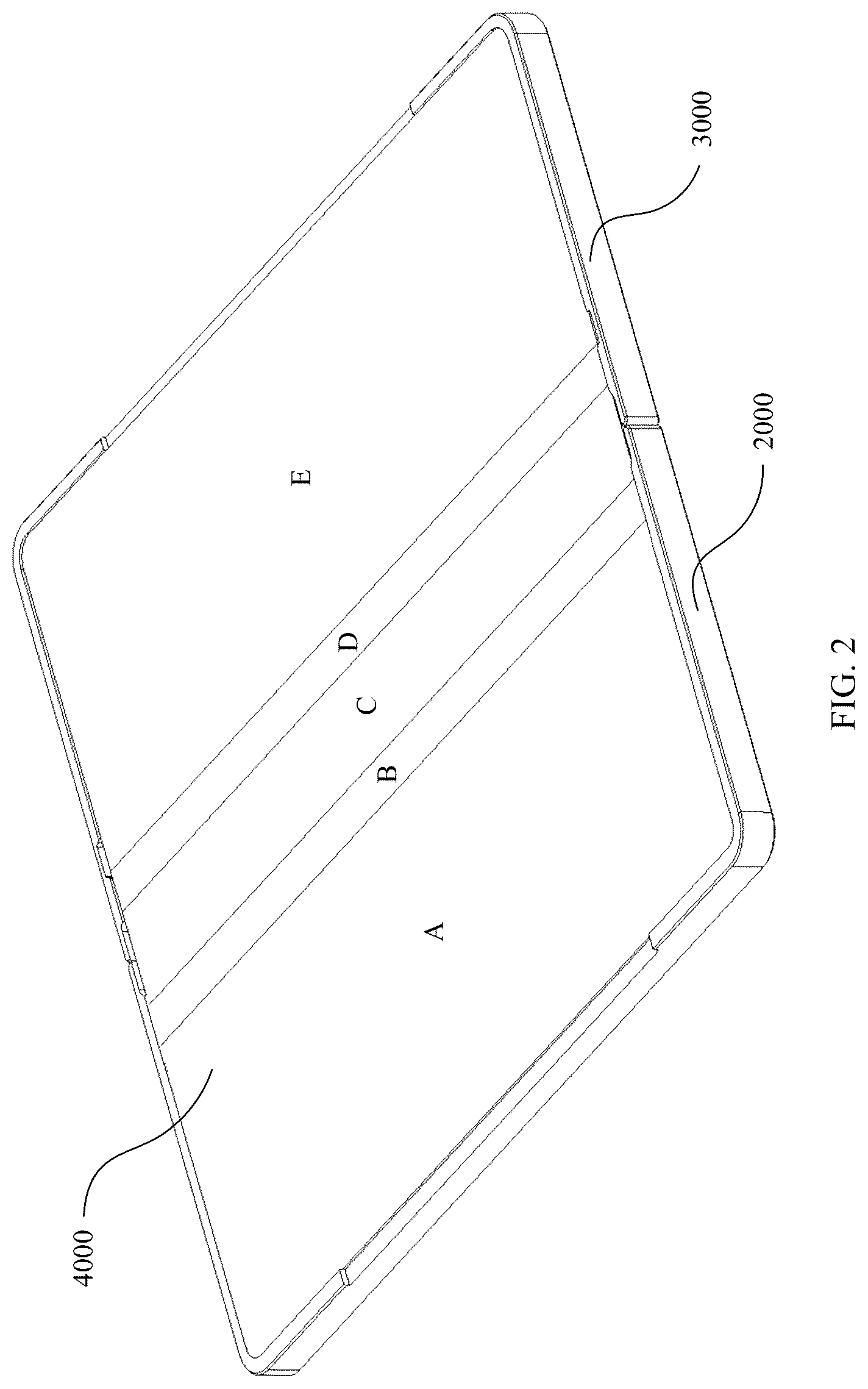 Patent US12316791 Figure 2 – Rotation shaft structure and electronic device