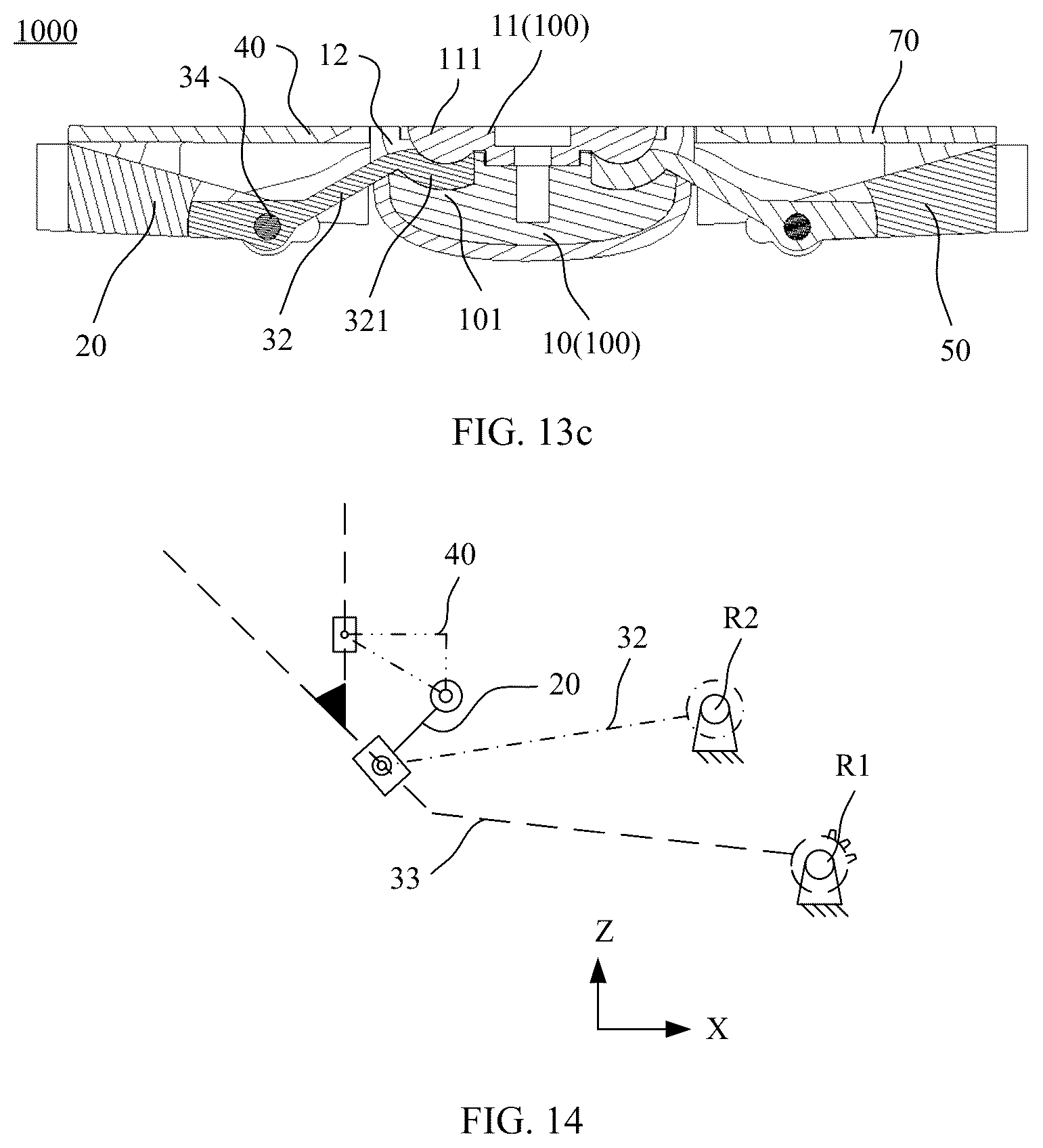 Patent US12316791 Figure 10 – Rotation shaft structure and electronic device