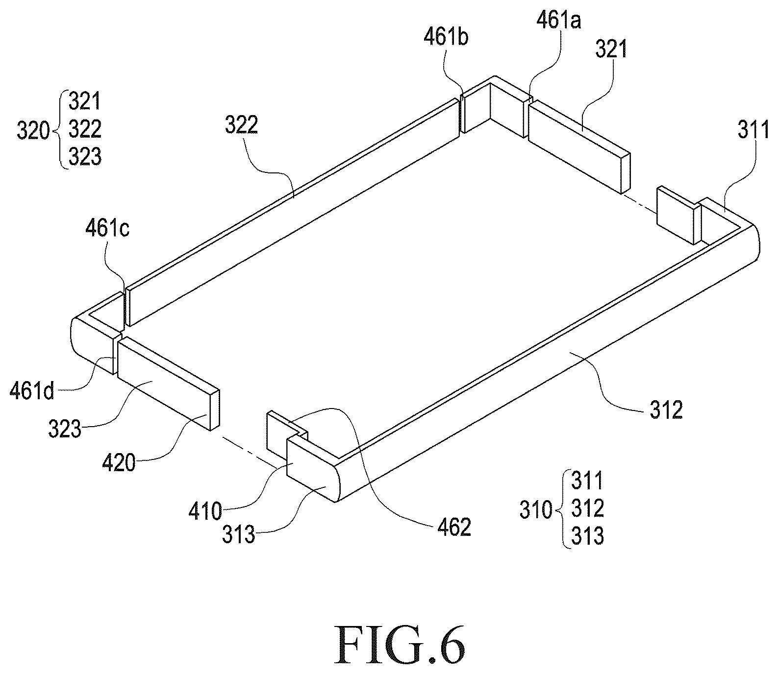 Patent US12316792 Figure 6 – Antenna structure and electronic device including same