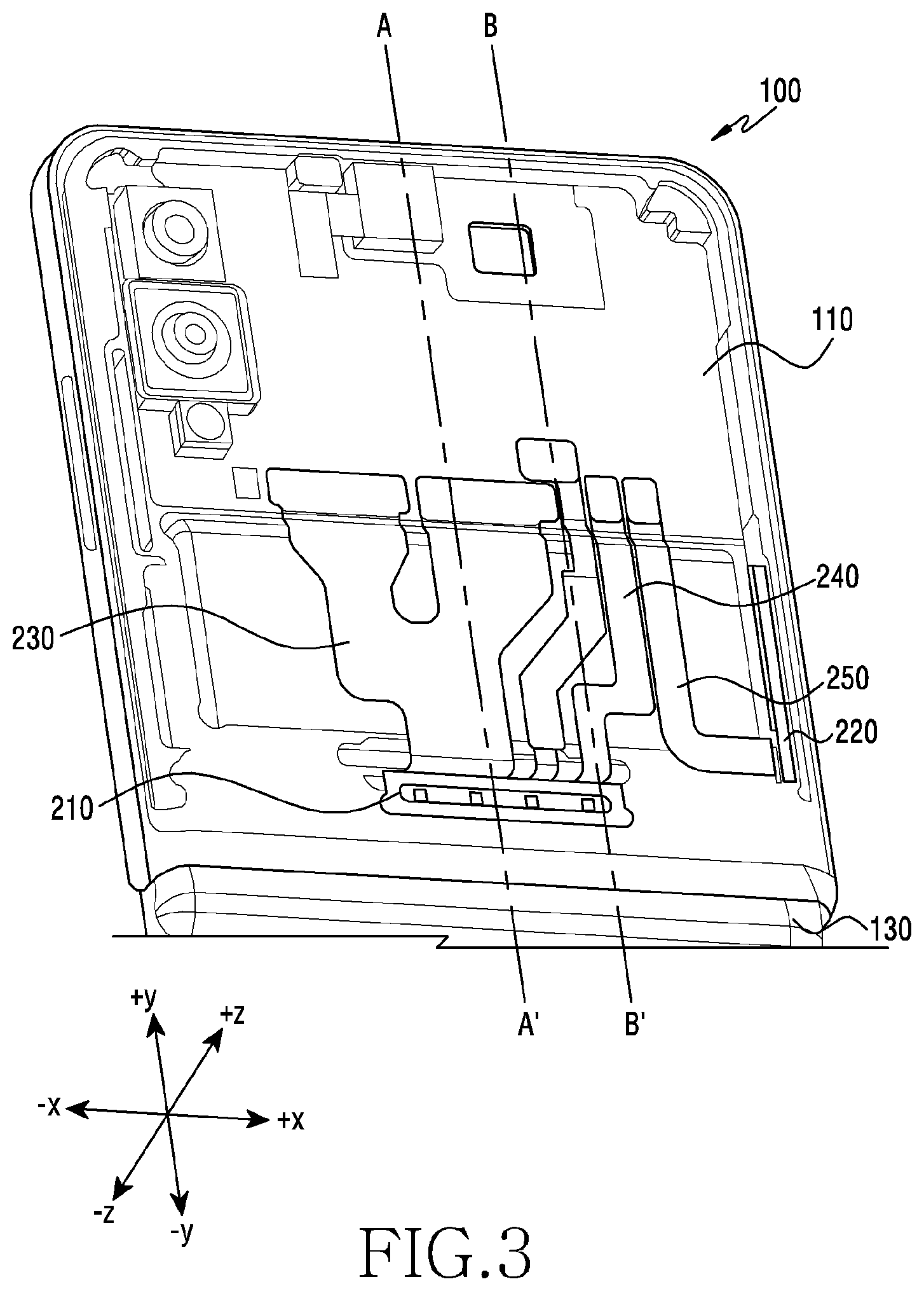 Patent US12316796 Figure 4 – Structure for applying millimeter wave antenna module to foldable electronic device