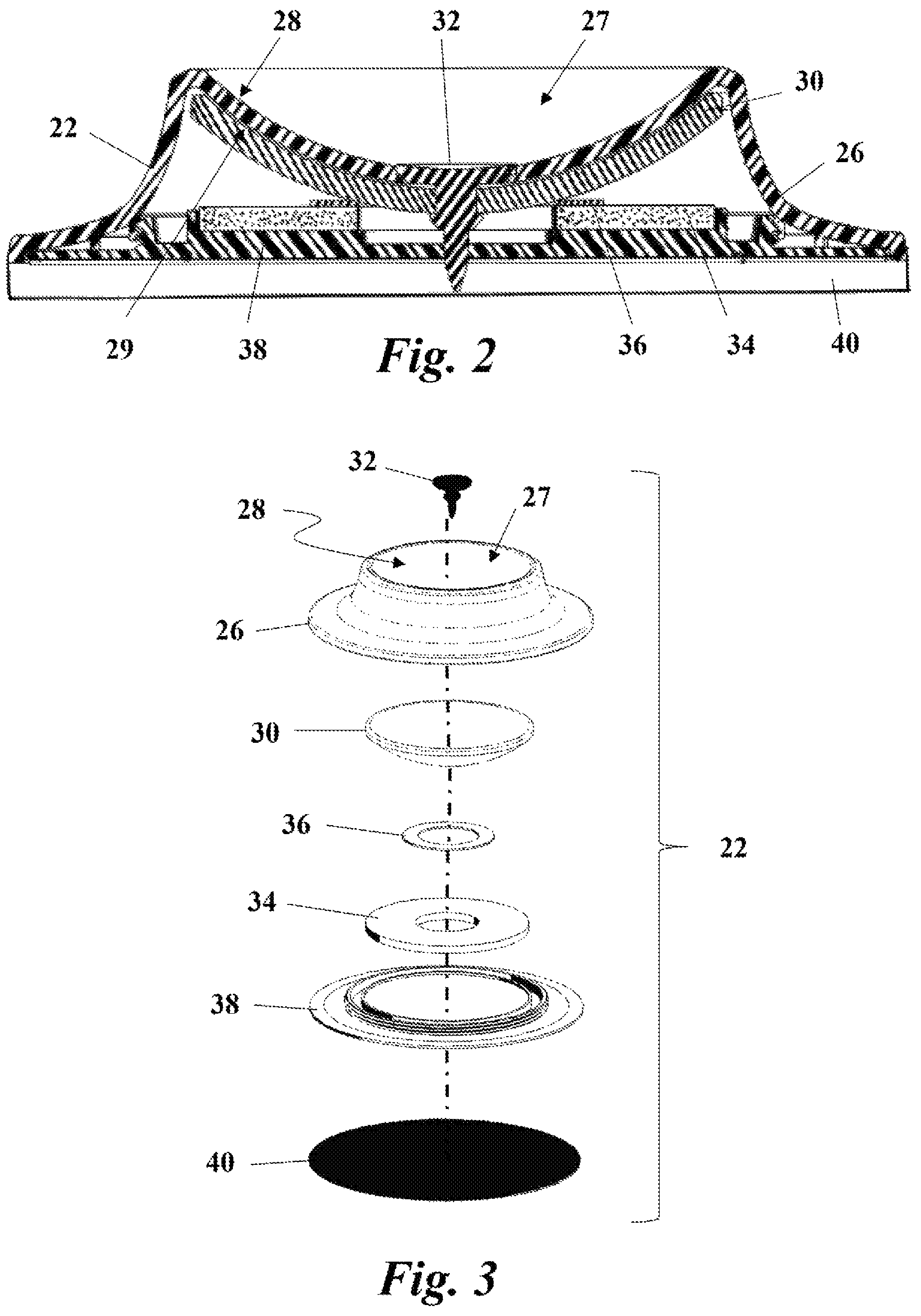 Patent US12316797 Figure 2 – Magnet ball table top swivel tilt stand for electronic displays