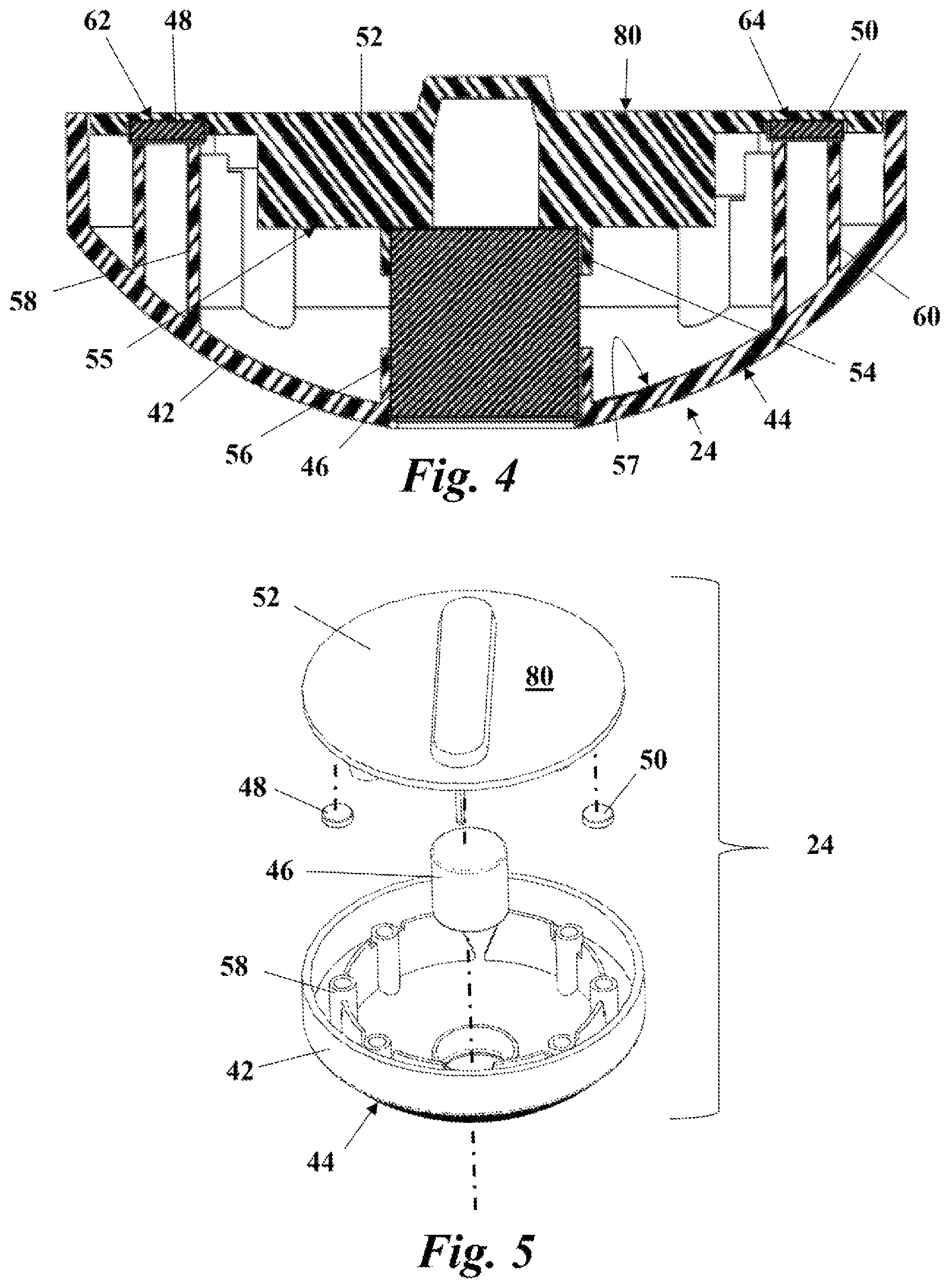 Patent US12316797 Figure 3 – Magnet ball table top swivel tilt stand for electronic displays