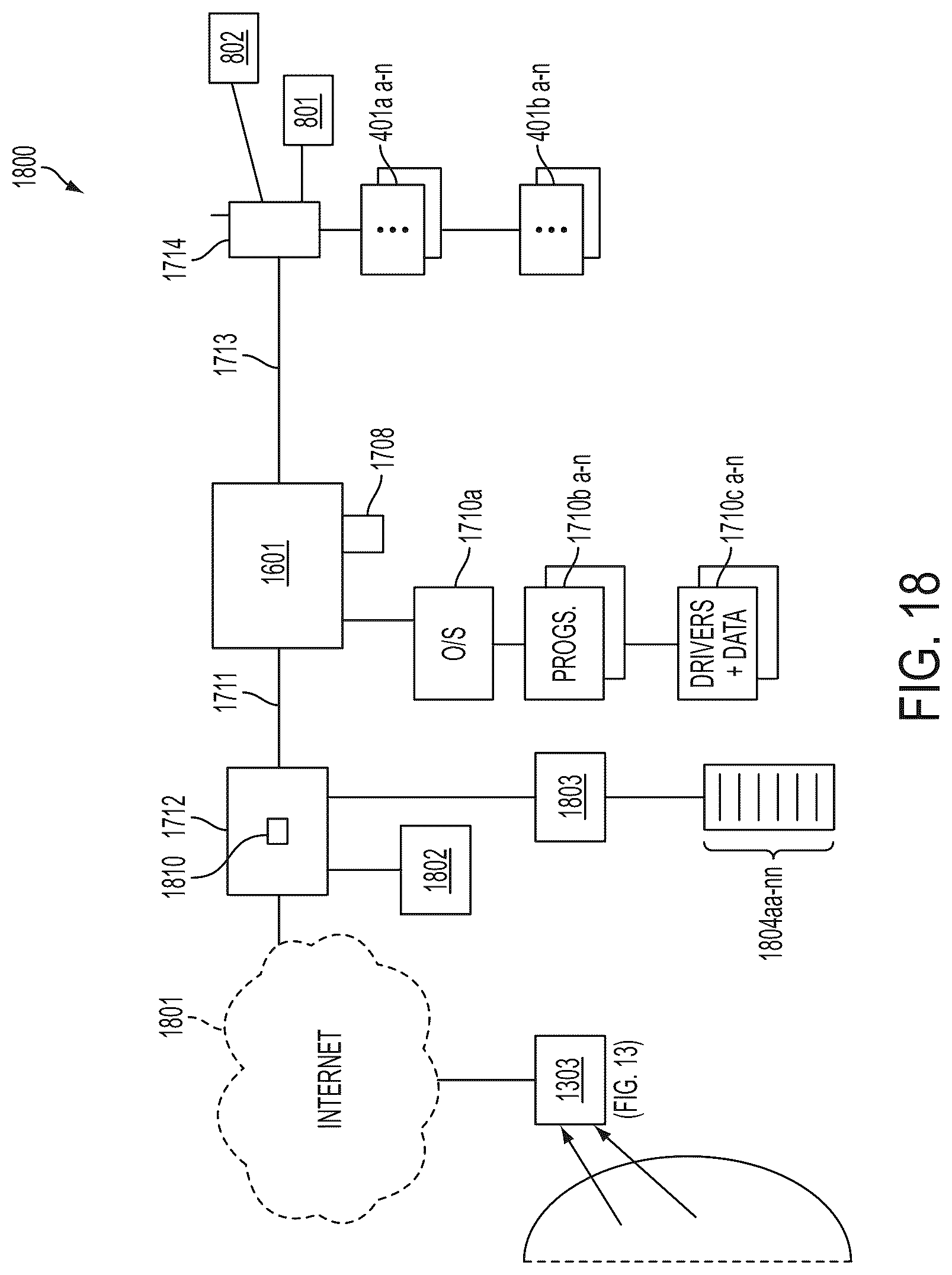 Patent US12316800 Figure 18 – Enhanced system and method for fully automated reverse logistics platform
