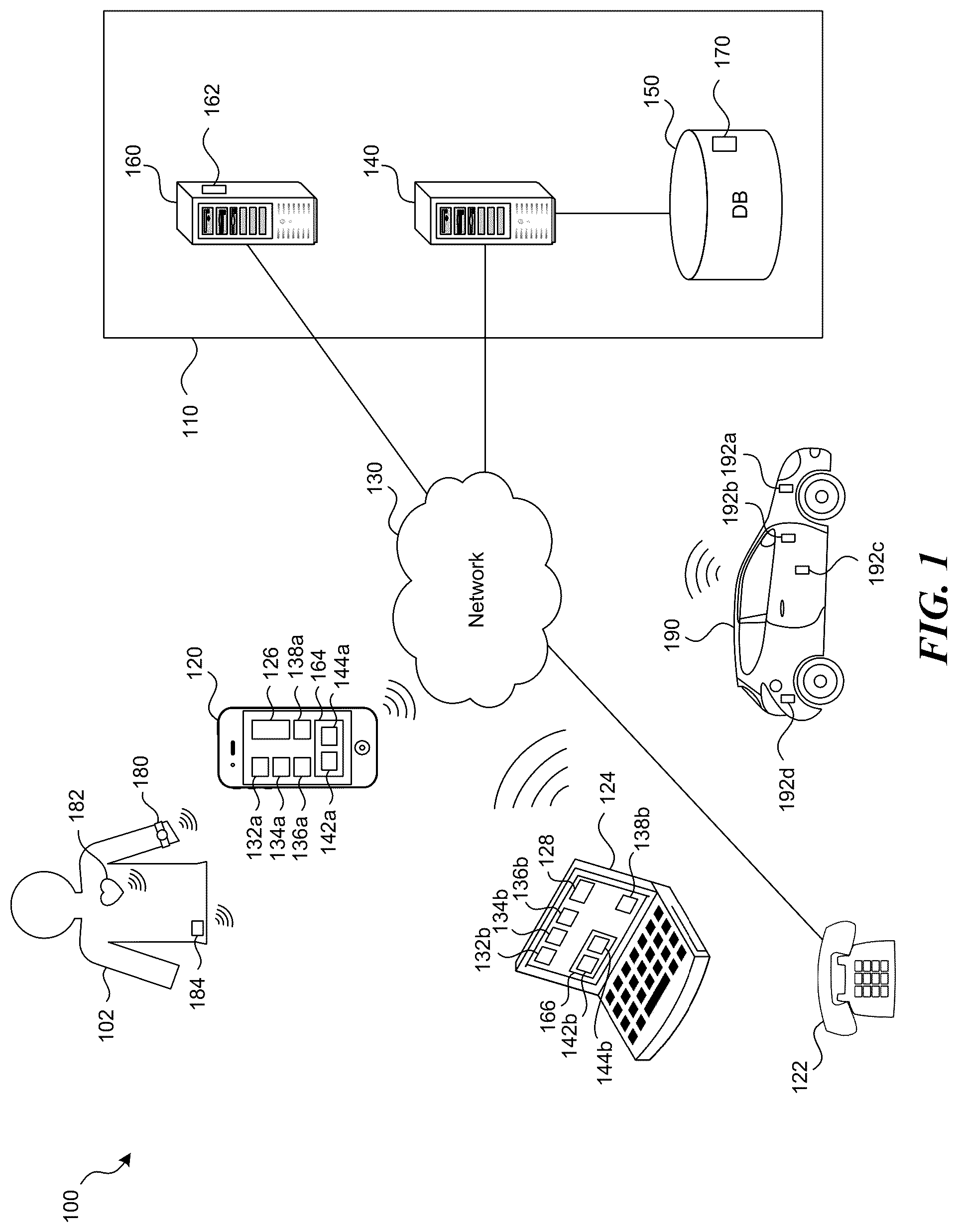 Patent US12316805 — Method and apparatus for determining an on-hold queue position of a call — Figure 1