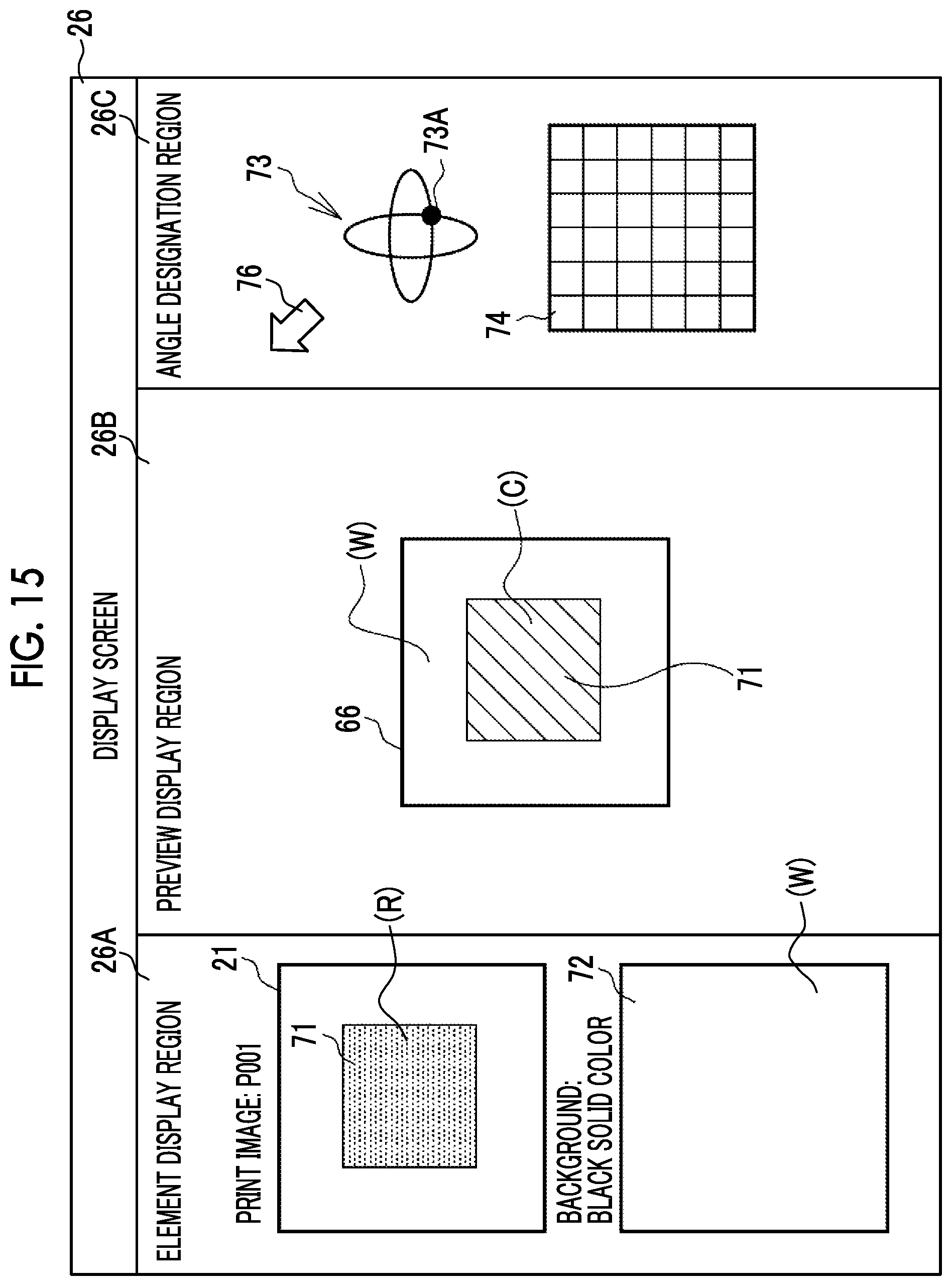 Patent US12316813 Figure 13 – Controlling display of preview print images at different angles of visual recognition by performing color conversion corresponding to the structural color ink