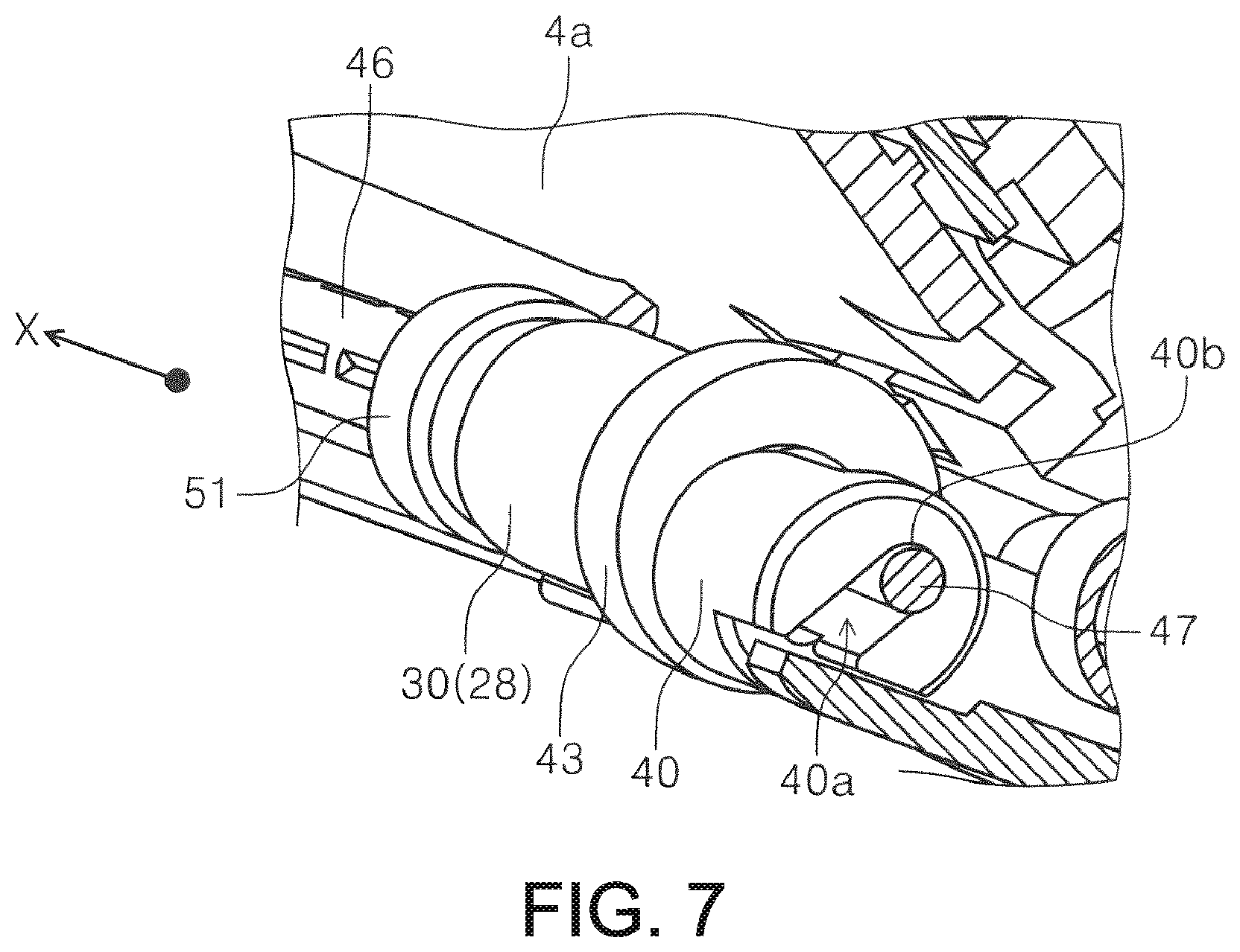 Patent US12316814 Figure 7 – Medium discharge device and image reading device