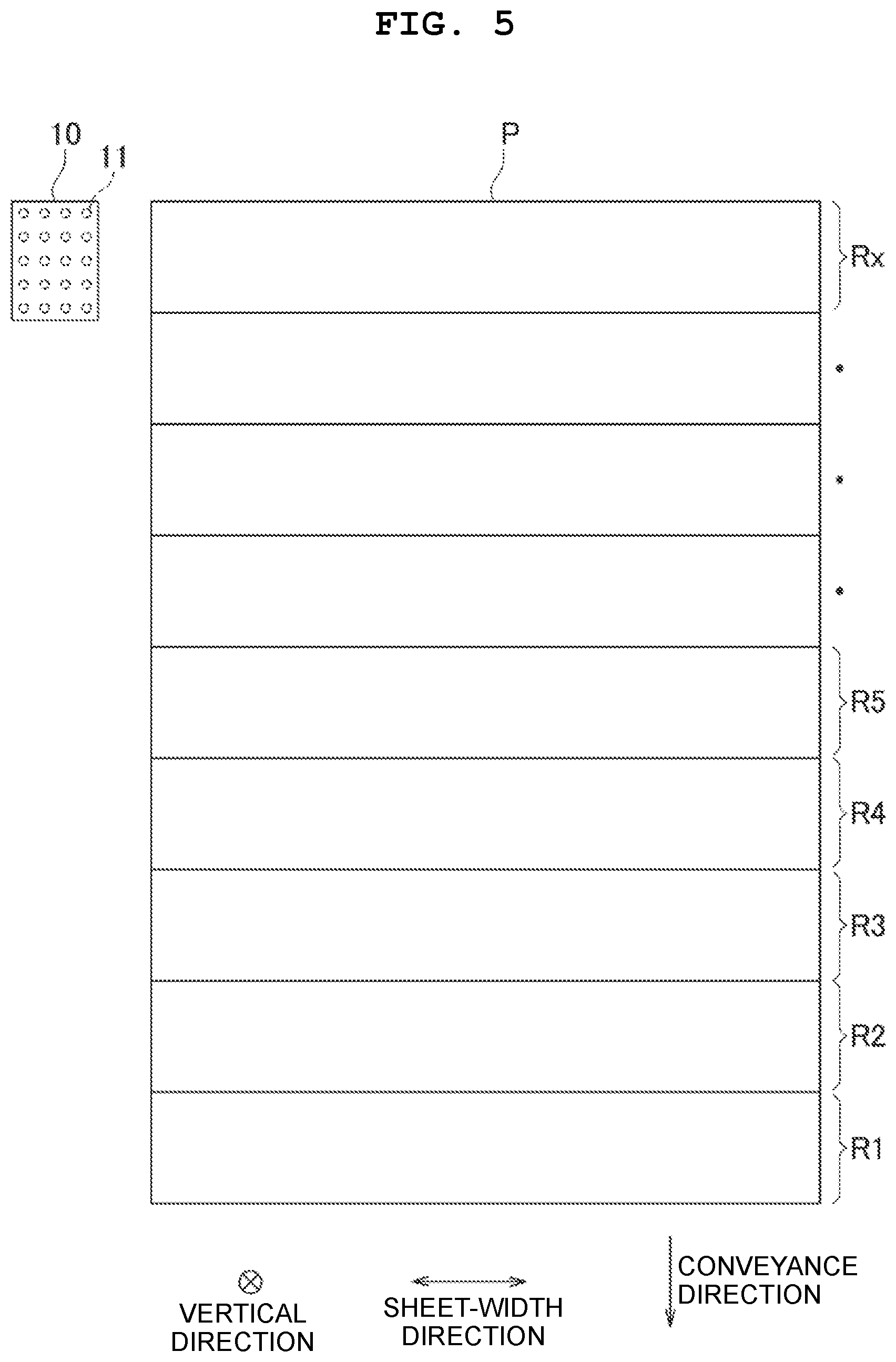 Patent US12316816 Figure 5 – Recording apparatus changing processing depending on an adjustment to an amount of recording material to be used