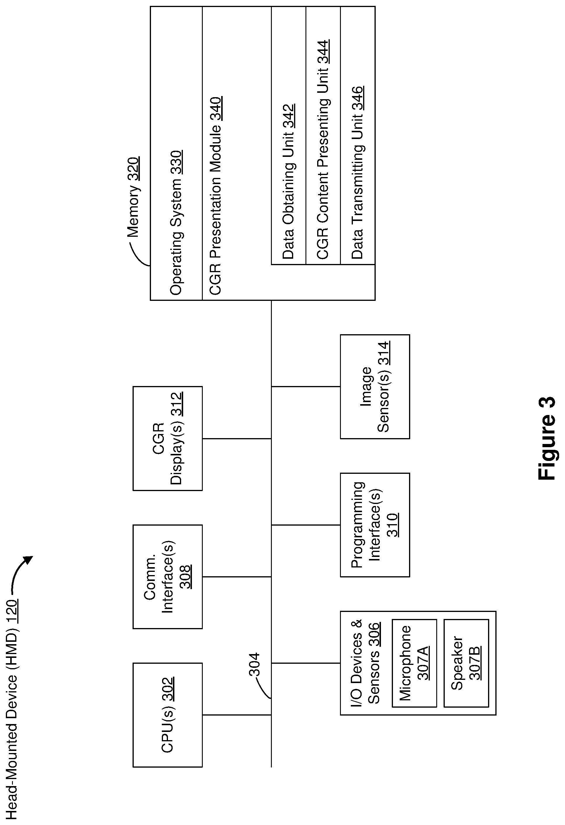 Patent US12316819 Figure 3 – Method and device for perspective correction using a smooth depth map
