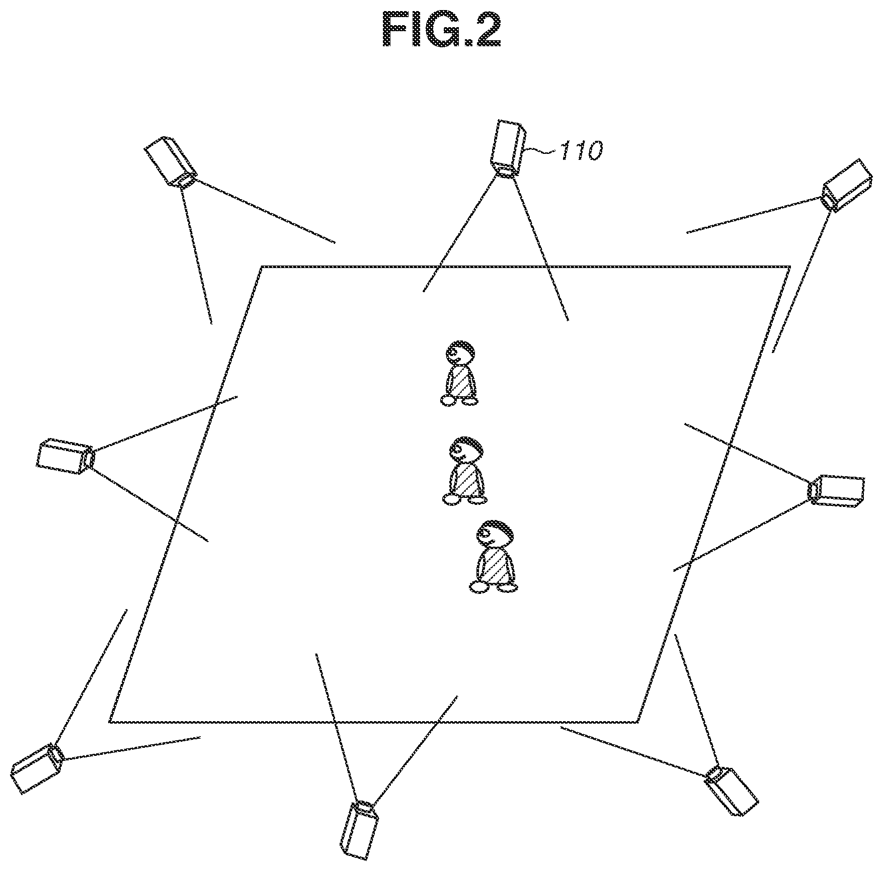 Patent US12316820 Figure 2 – Image processing apparatus, method, system, and storage medium to generate a virtual viewpoint image based on a captured image