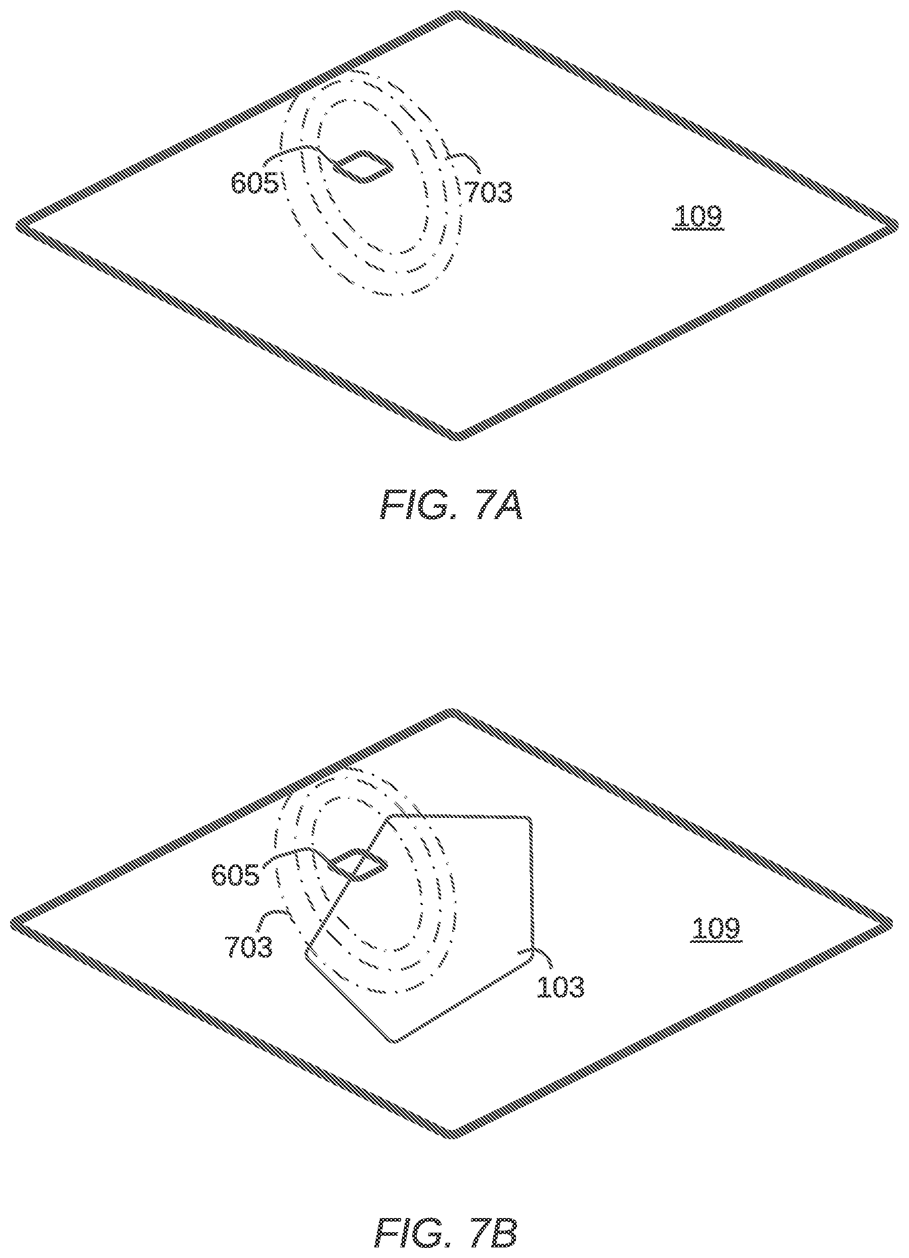 Patent US12316821 Figure 7 – Multiview display system and method with adaptive background