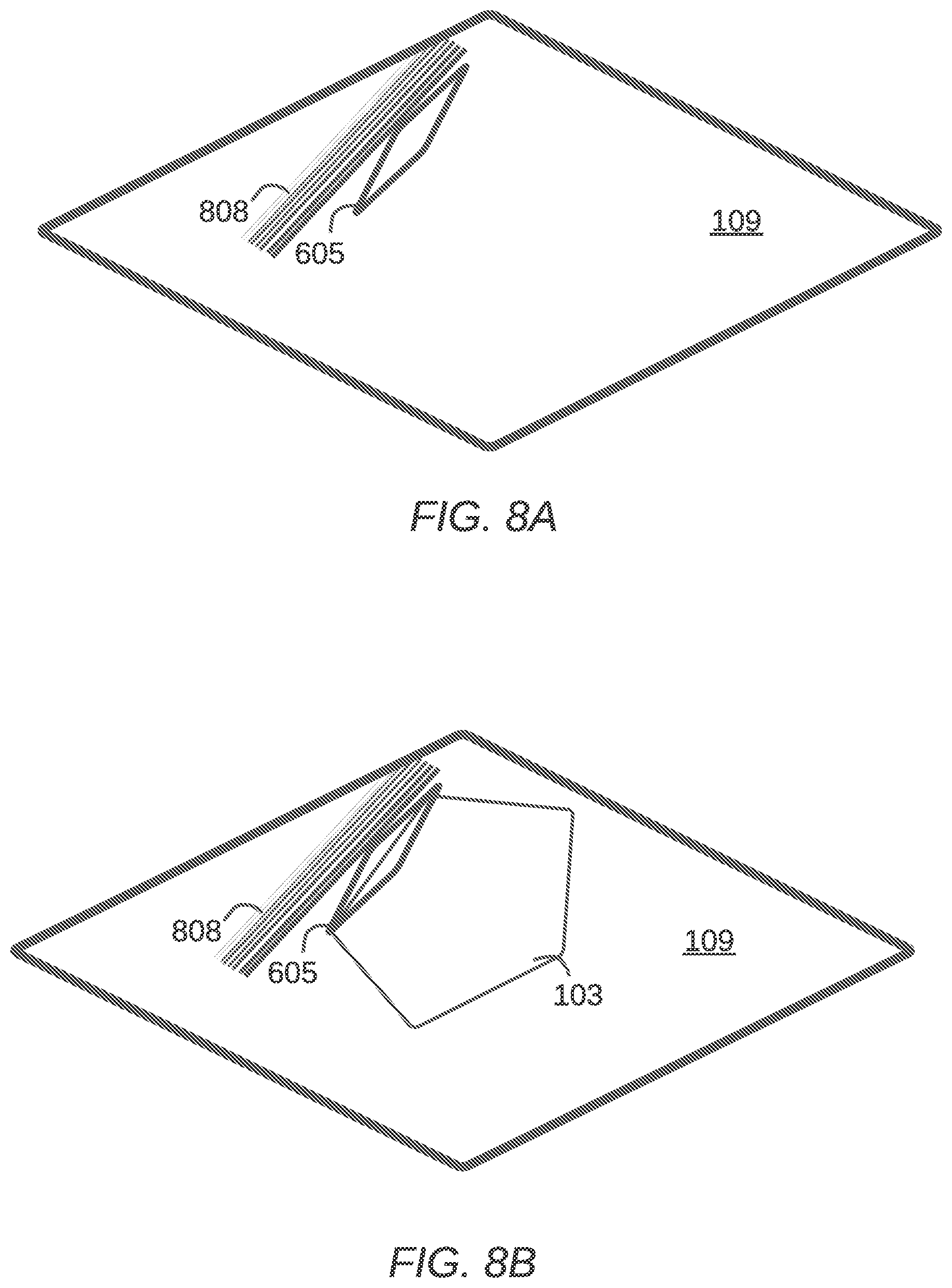 Patent US12316821 Figure 8 – Multiview display system and method with adaptive background