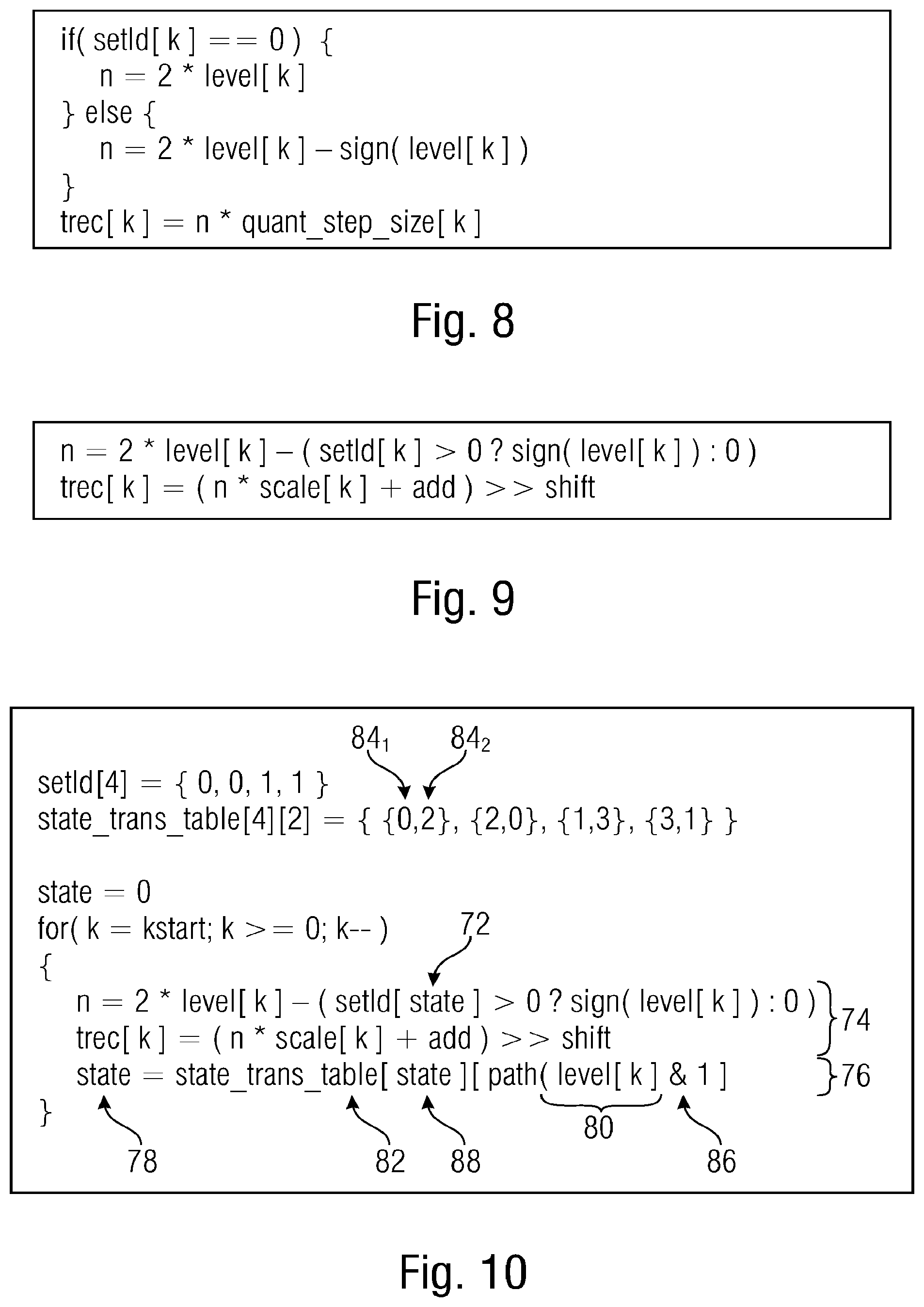 Patent US12316847 Figure 6 – Efficient coding of transform coefficients using or suitable for a combination with dependent scalar quantization