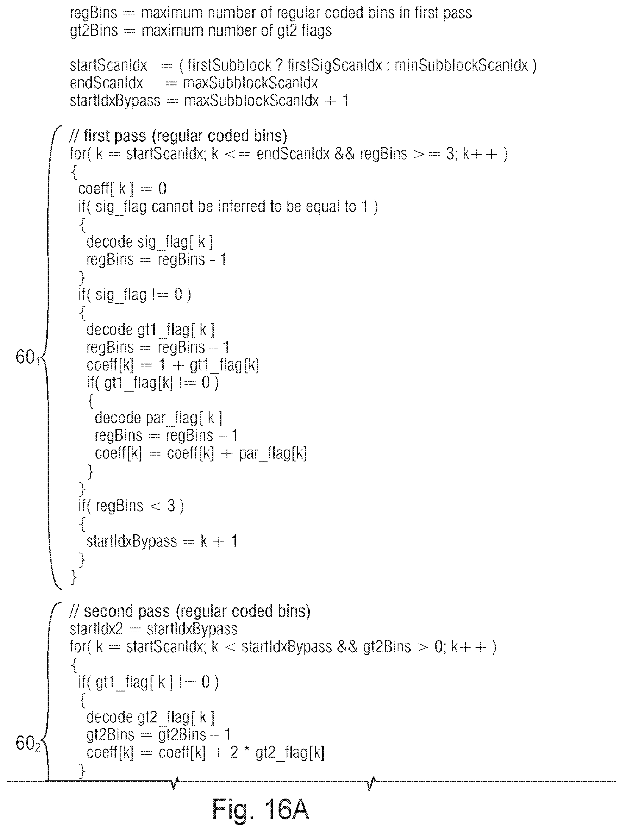 Patent US12316847 Figure 13 – Efficient coding of transform coefficients using or suitable for a combination with dependent scalar quantization