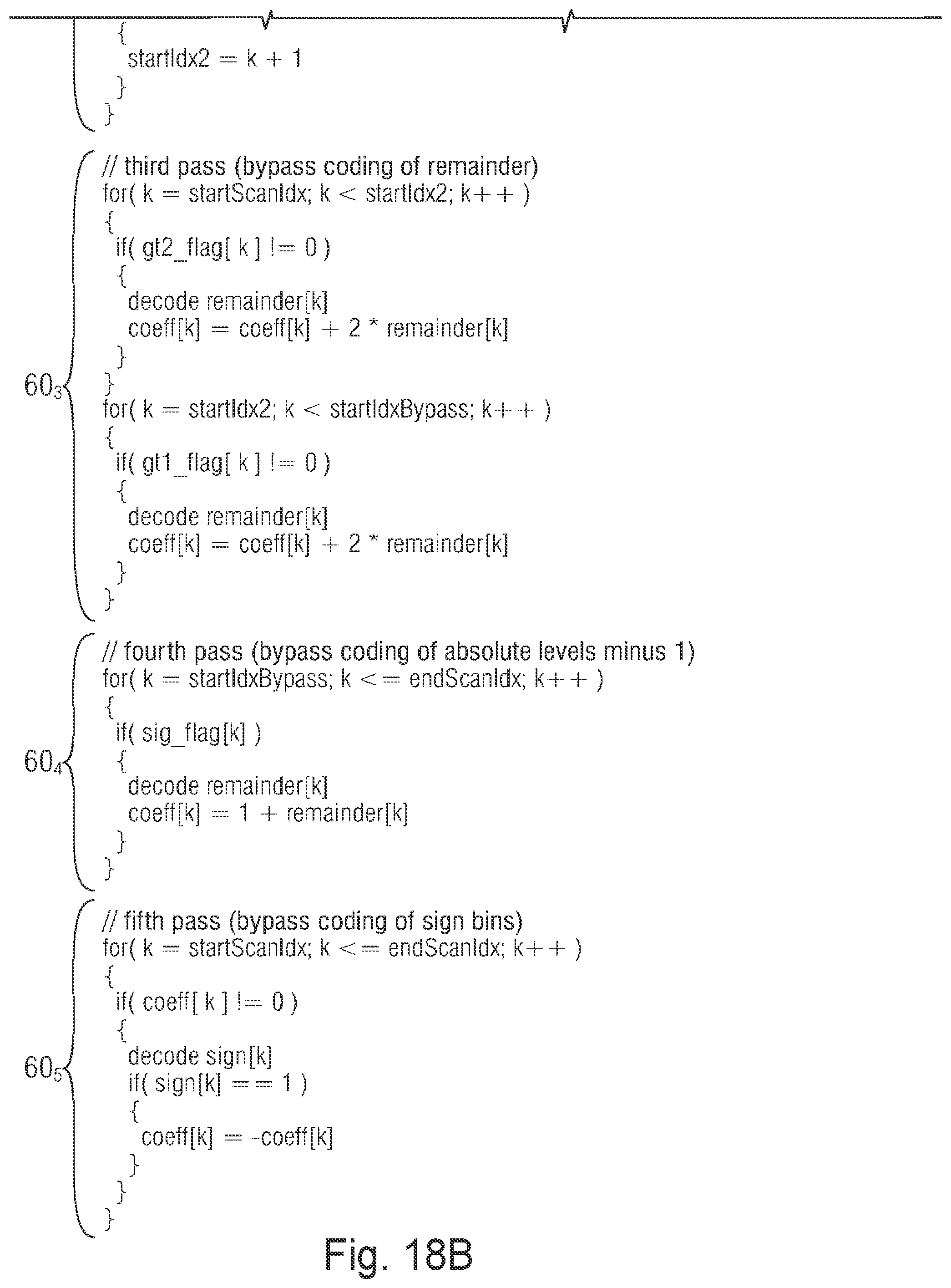 Patent US12316847 Figure 17 – Efficient coding of transform coefficients using or suitable for a combination with dependent scalar quantization