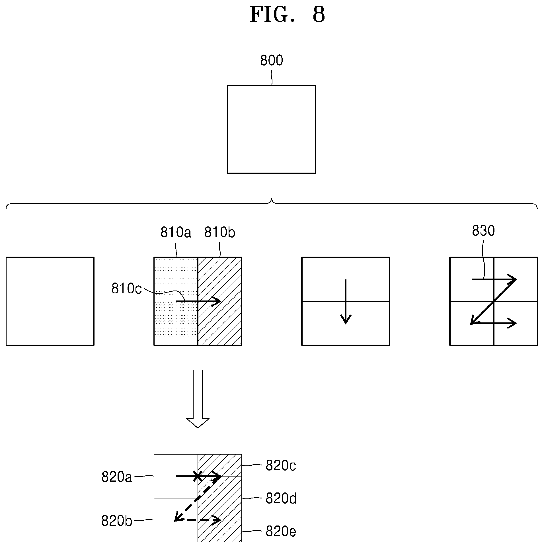 Patent US12316856 Figure 8 – Device and method for encoding motion vector, and device and method for decoding motion vector